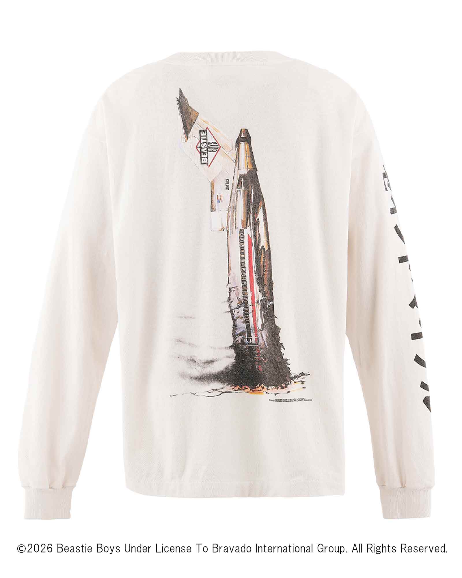 ©SAINT M××××××・セントマイケル - L/S Tシャツ BTB_LS T-SHIRT/BEASTIEBOYS / WHITE