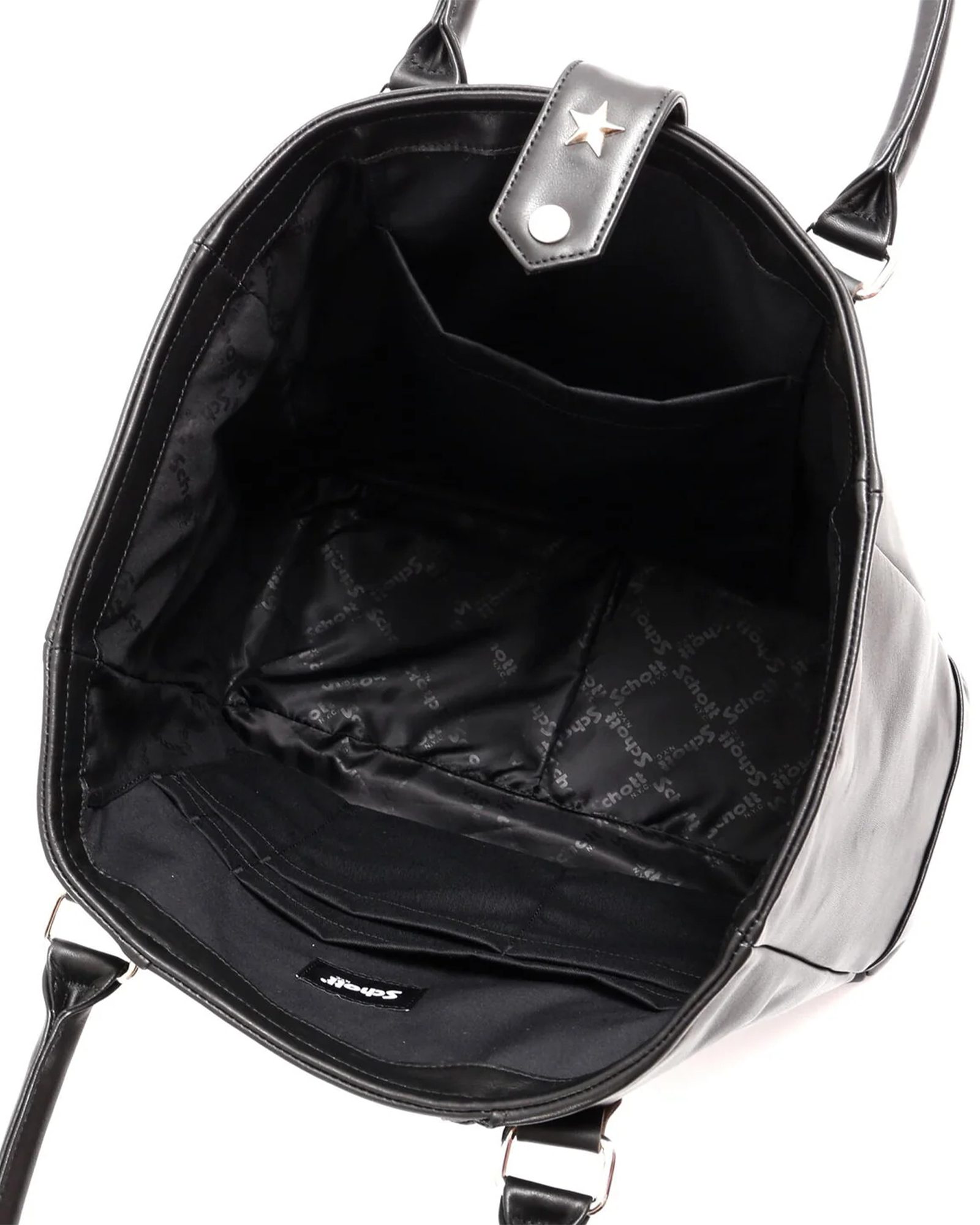 Schott・ショット - トートバッグ RIDERS TOTE BAG / BLACK