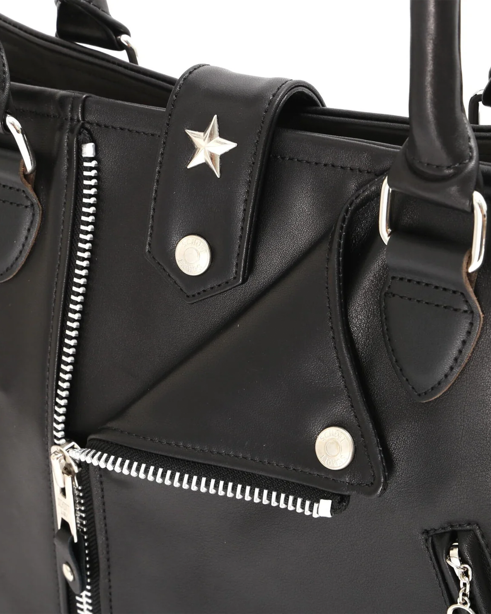 Schott・ショット - トートバッグ RIDERS TOTE BAG / BLACK