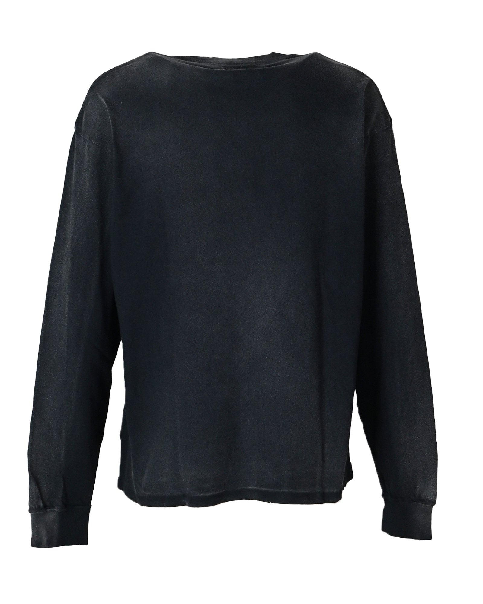 カムイ KAMIYA (カミヤ) SS26 “FLAME AERO-KMY” L/S TEE / BLACK | Detail