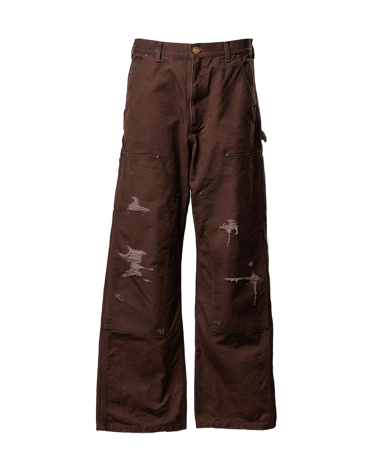 KAMIYA・カミヤ - デニムパンツ "DUCK PAINTER PANTS" / BROWN