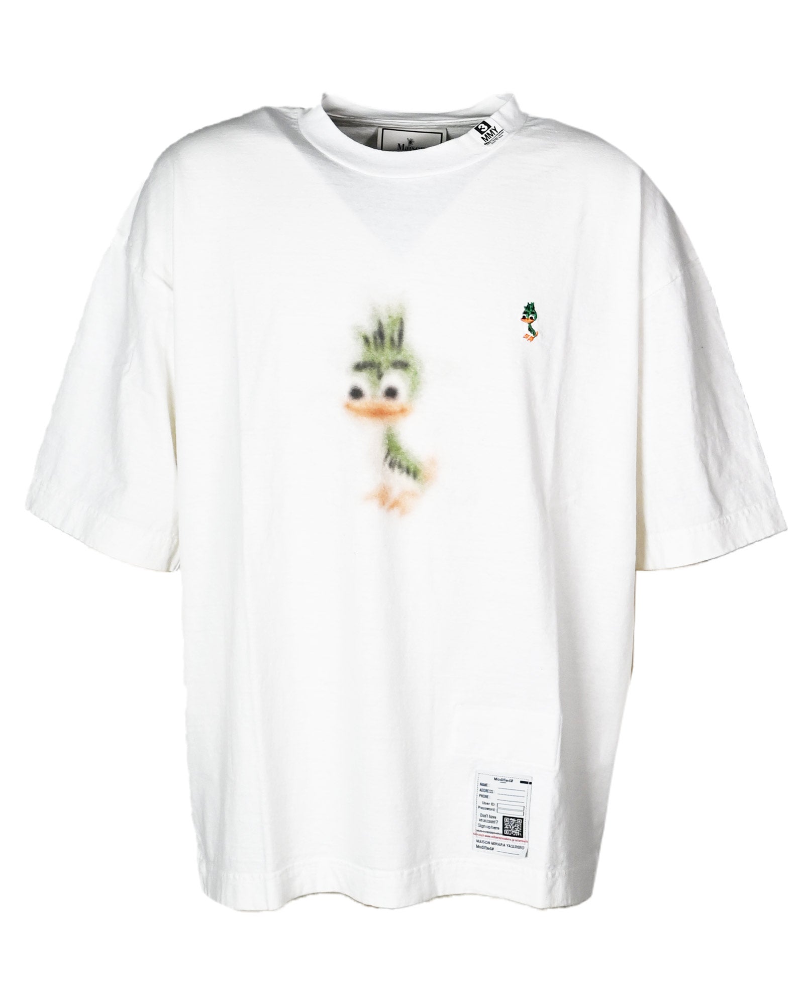 MIHARA YASUHIRO・ミハラヤスヒロ - Tシャツ・カットソー LEON PRINTED TEE / WHITE