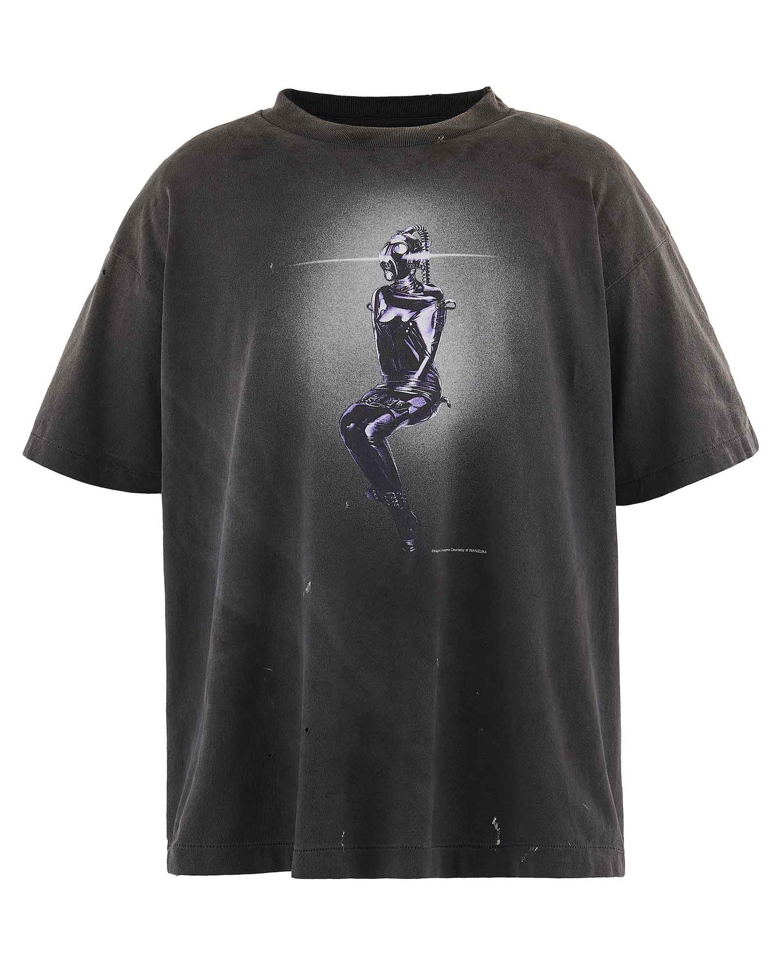 SRYM_SS TEE/MASK / BLACK