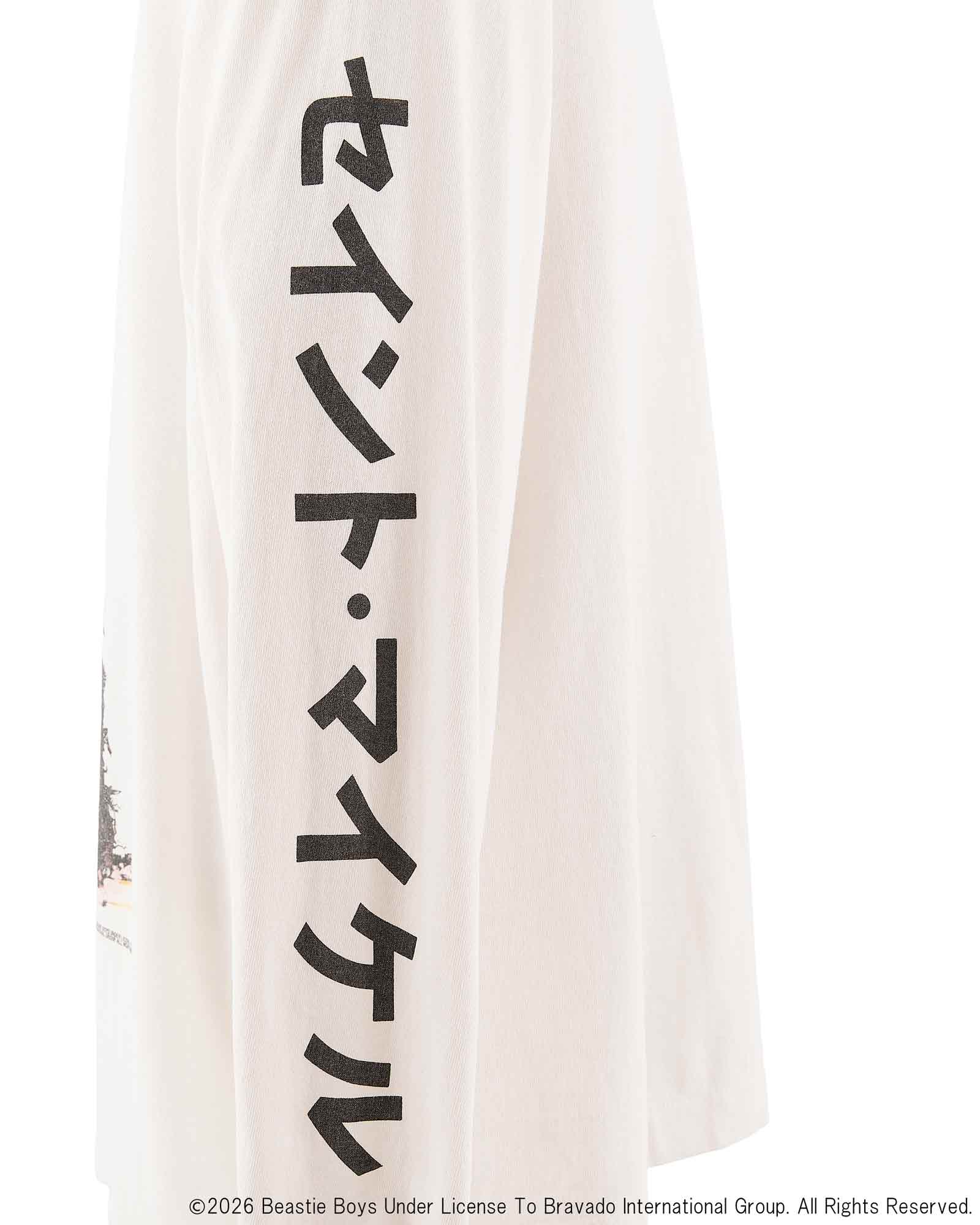 ©SAINT M××××××・セントマイケル - L/S Tシャツ BTB_LS T-SHIRT/BEASTIEBOYS / WHITE