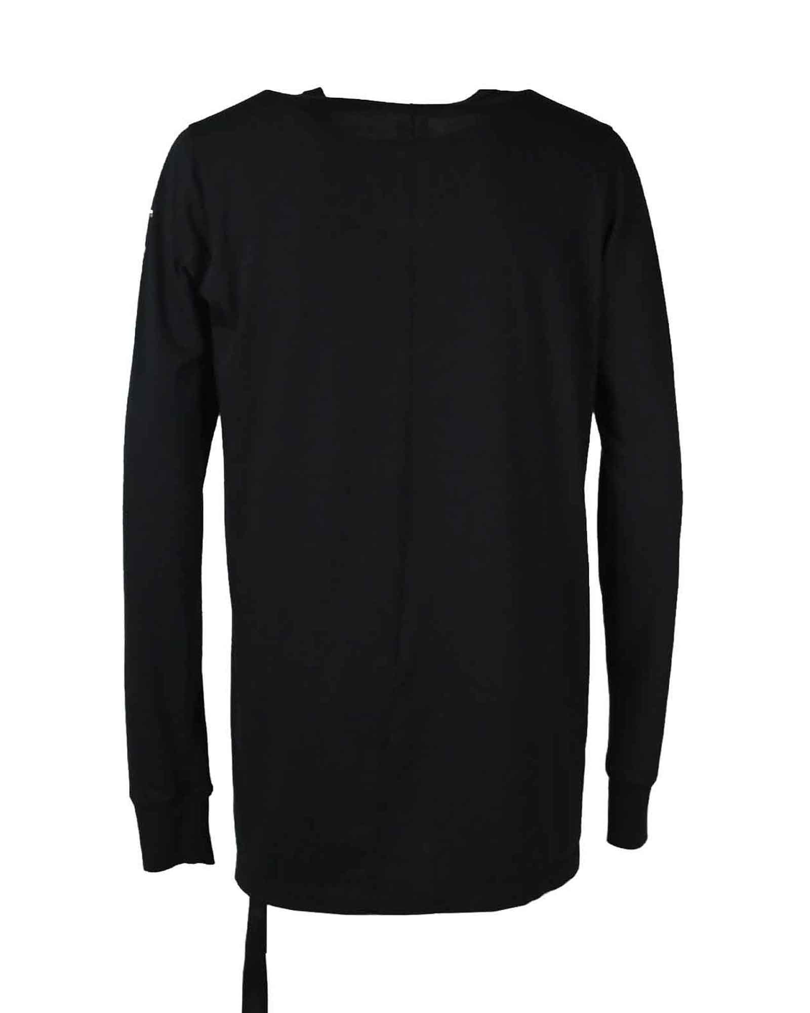 RICK OWENS DRKSHDW・リックオウエンス ダークシャドウ - L/S Tシャツ LEVEL LS T  / BLACK/MILK