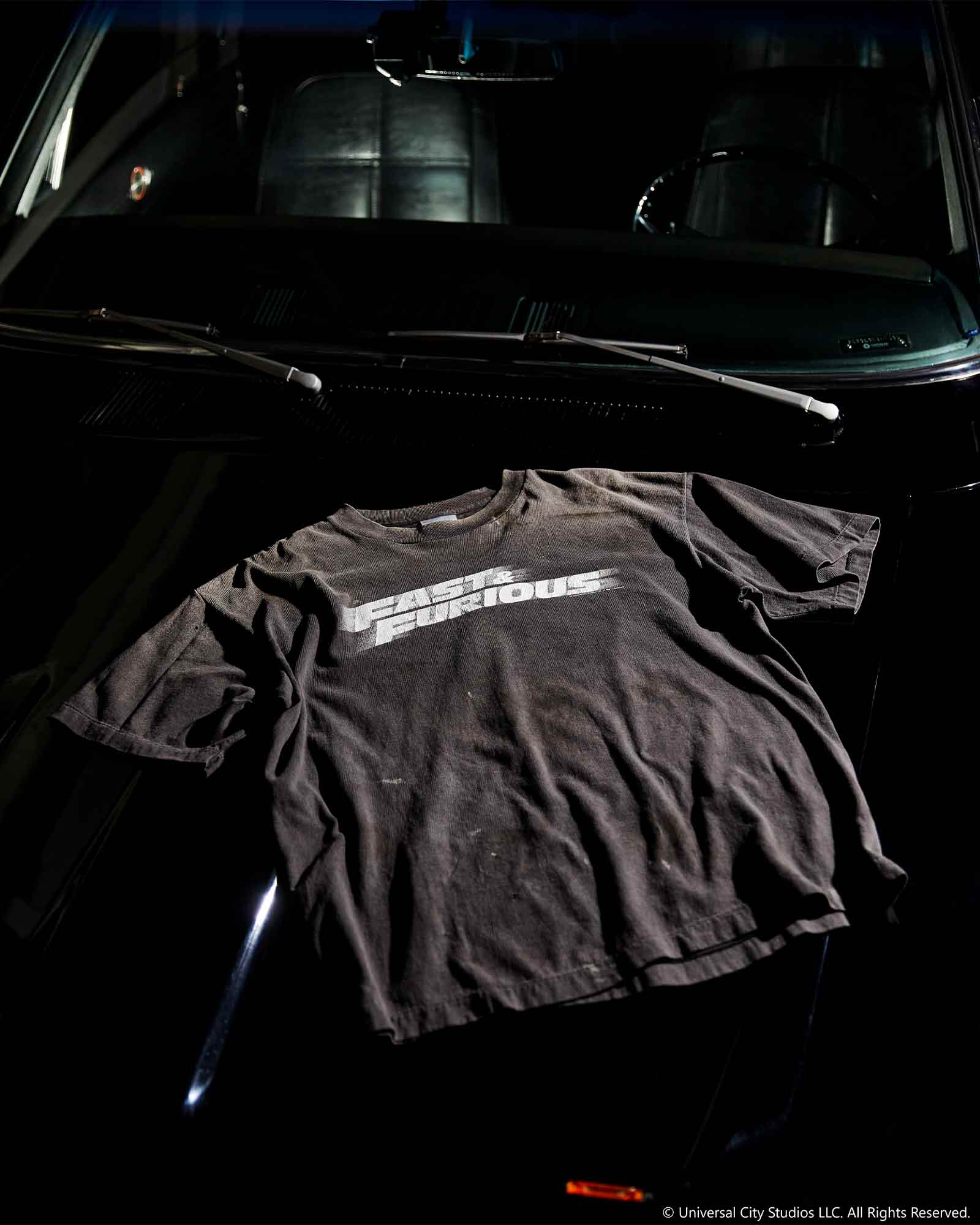 ©SAINT M××××××・セントマイケル - Tシャツ・カットソー FF_SS T-SHIRT/FAST FURIOUS / BLACK
