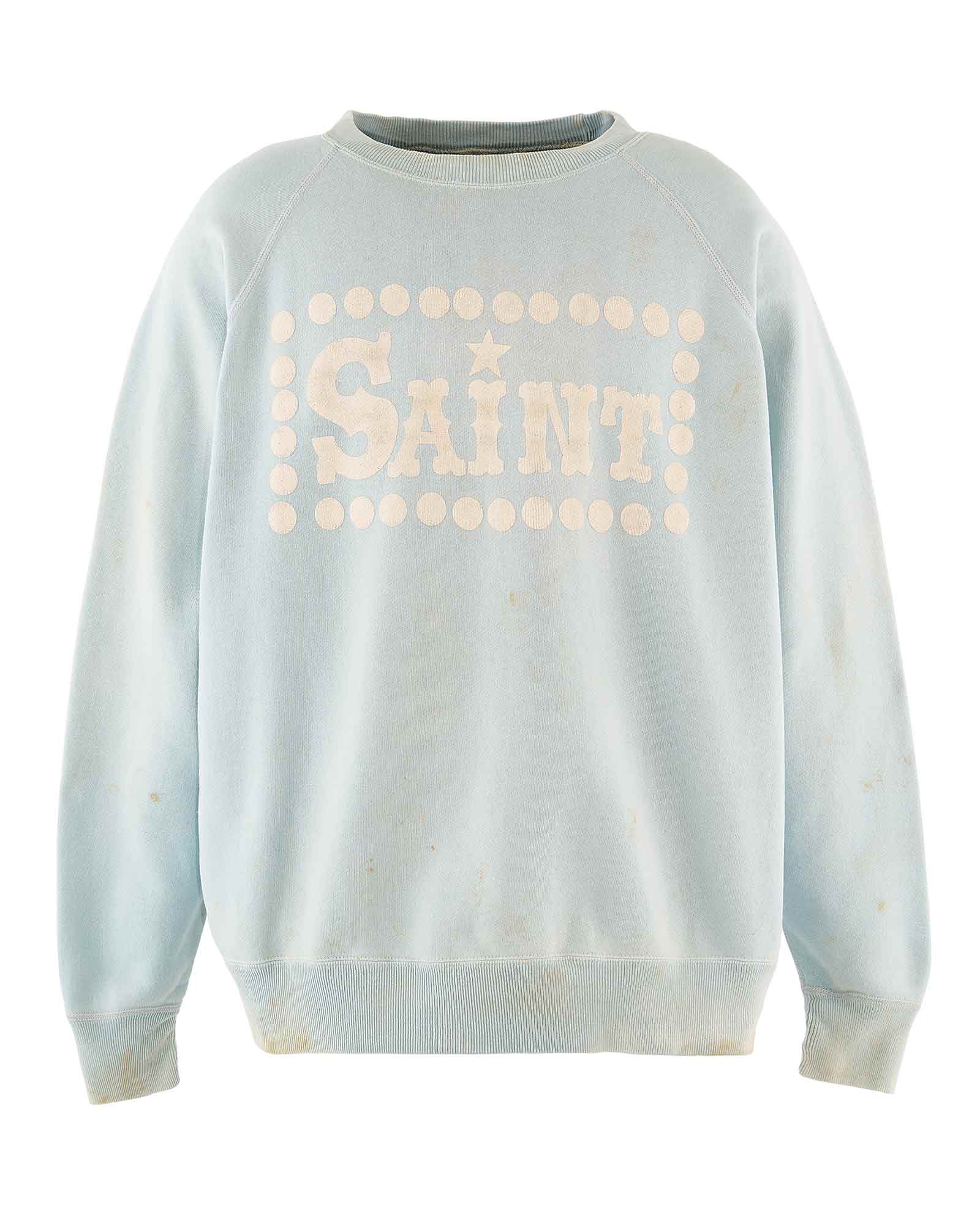 ©SAINT M××××××・セントマイケル - スウェット RAGLAN CRW N SWEAT/SAINT / SAXBLUE