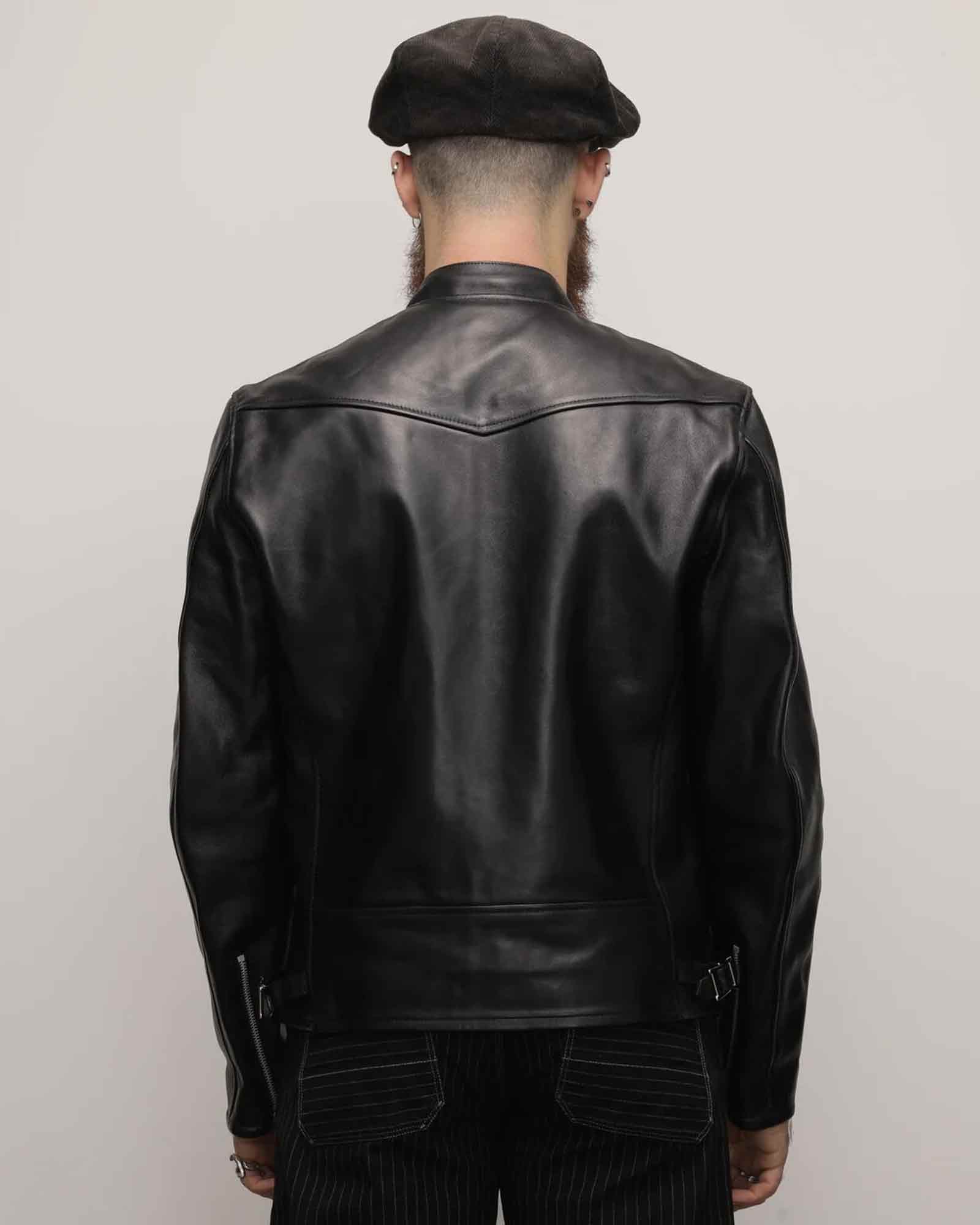 Schott・ショット - レザージャケット 70’S SINGLE RIDERS JACKET / BLACK