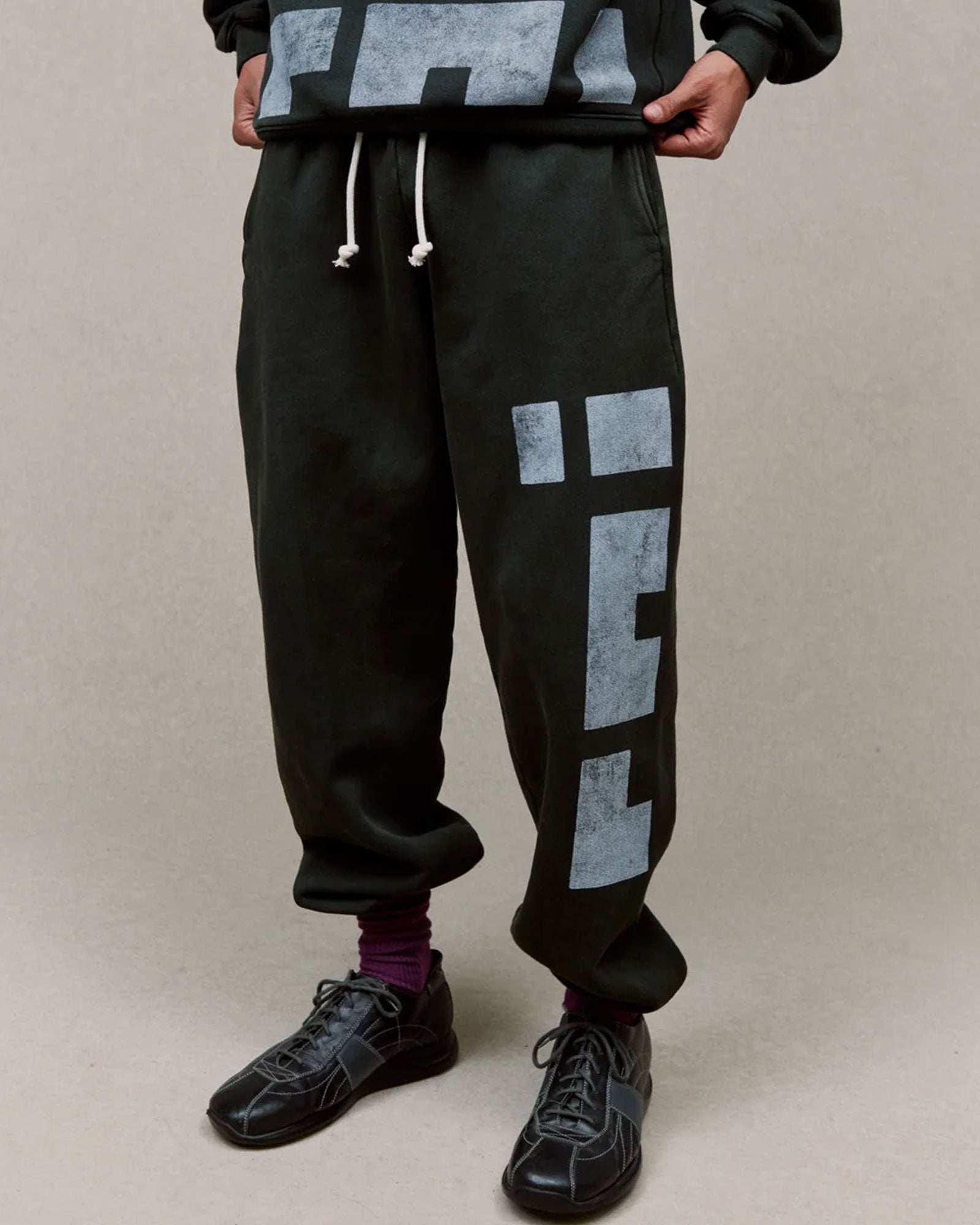 RRR123・リヴィントン ロイ レビス - スウェットパンツ ROI ENEMY SWEAT / BLACK