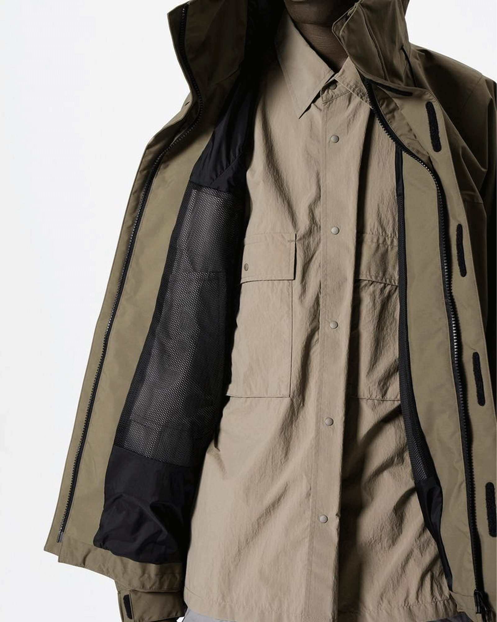 Gold Win・ゴールドウィン - ナイロンジャケット PERTEX UNLIMITED 2L JACKET / BLACK