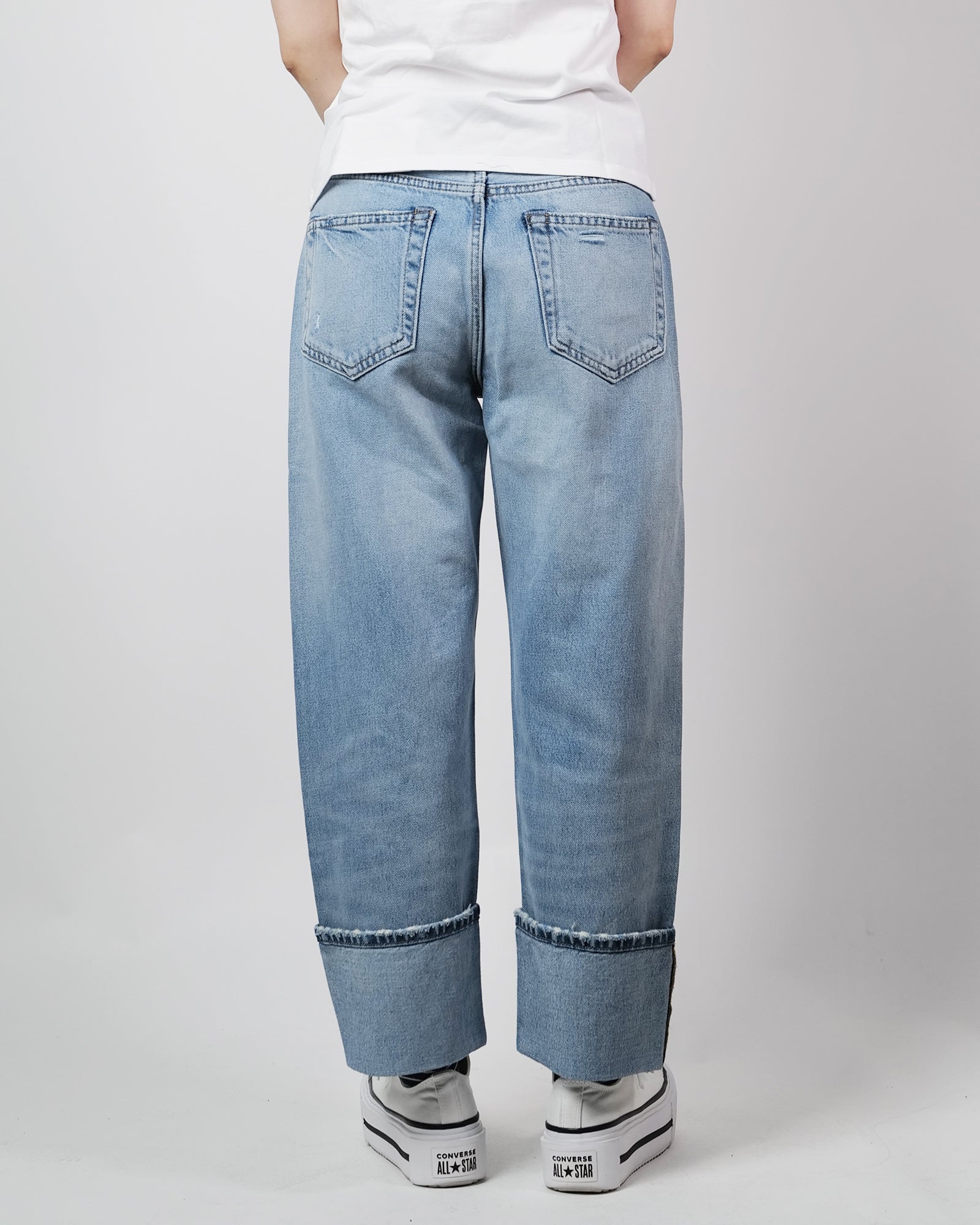 Calvin Klein・カルバン クライン - デニムパンツ RELAXED CROP CUFF HANTINGTON / LIGHT BLUE