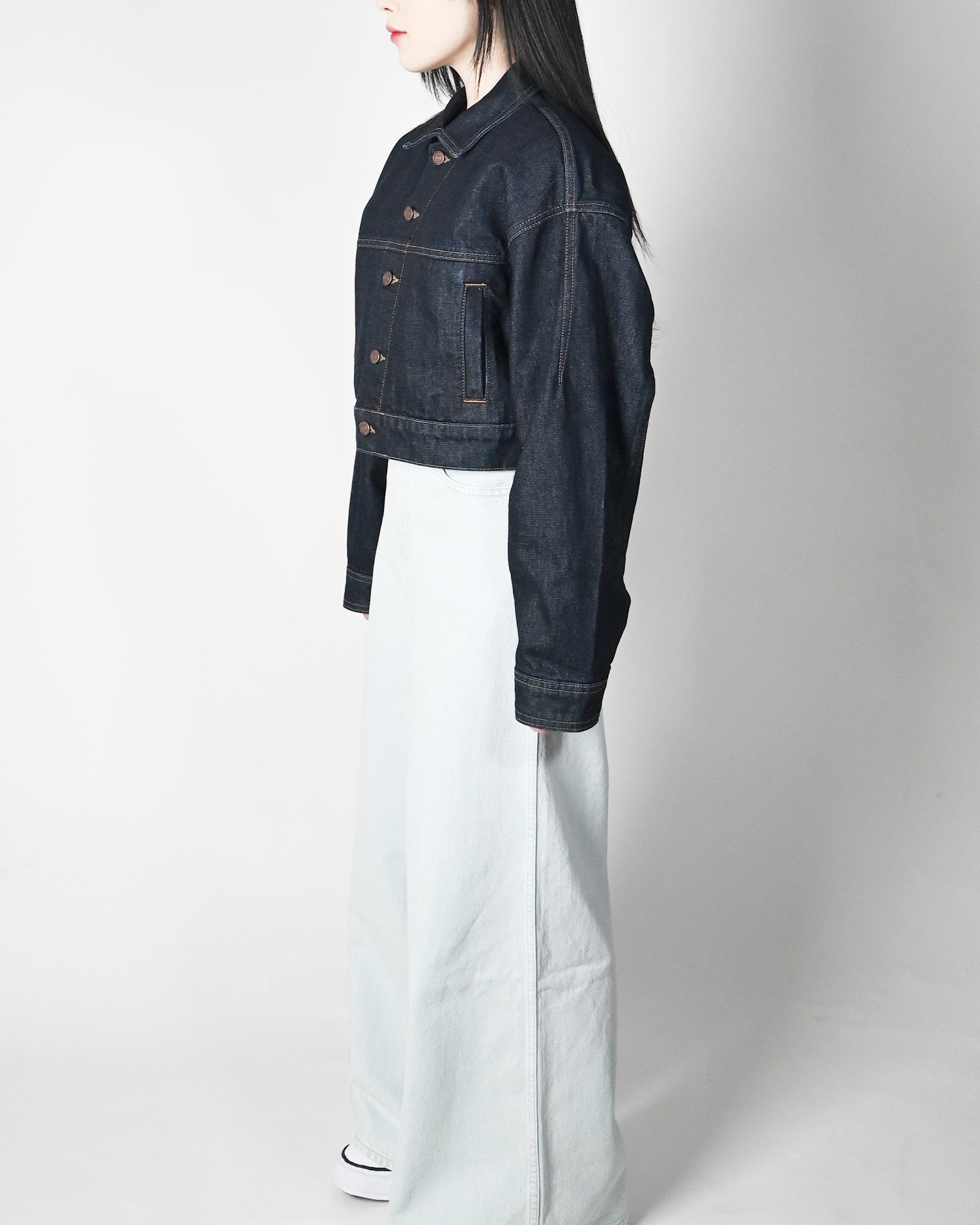 Calvin Klein・カルバン クライン - デニムジャケット ARTICULATED DENIM JACKET RESIN RINSE / INDIGO