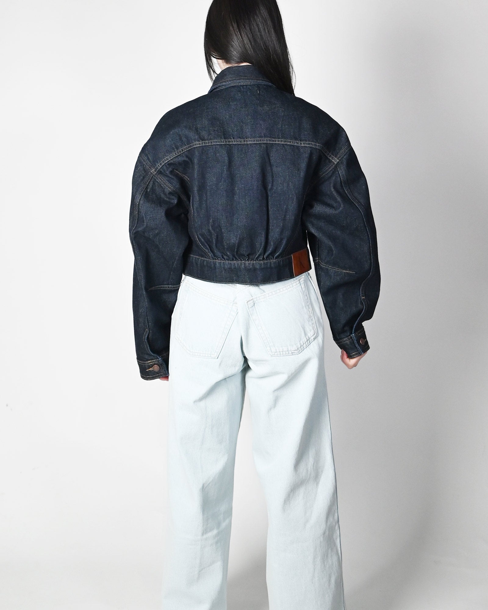 Calvin Klein・カルバン クライン - デニムジャケット ARTICULATED DENIM JACKET RESIN RINSE / INDIGO