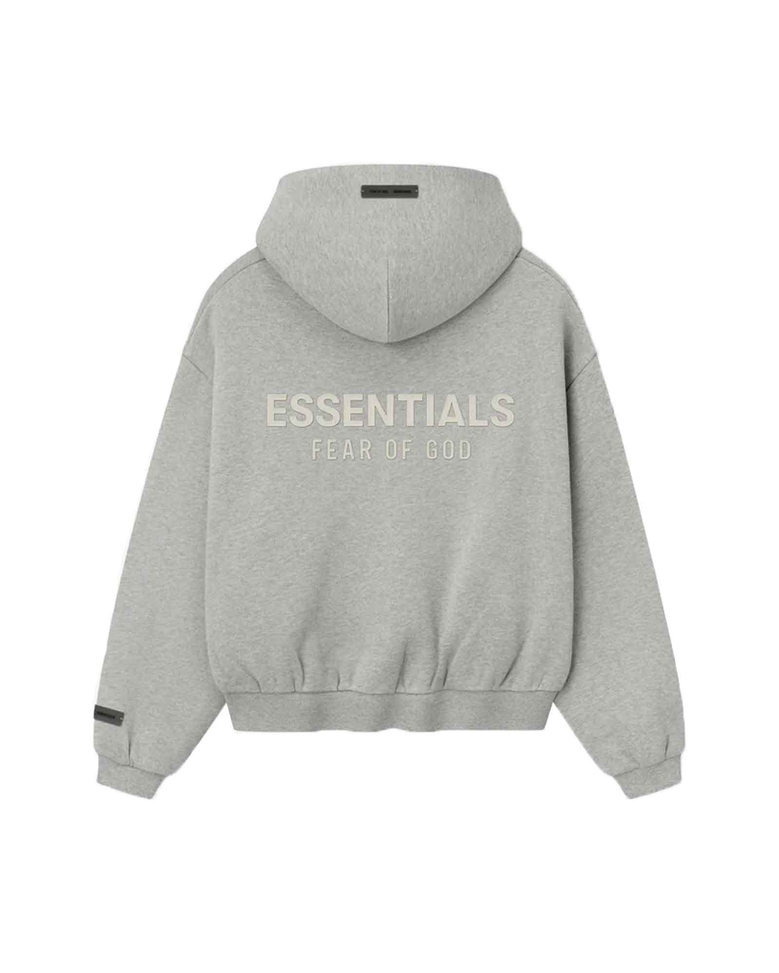 ESSENTIALS・エッセンシャルズ - パーカー・フーディ KID'S FLEECE HOODIE ZIP-UP / CONCRETE HEATHER