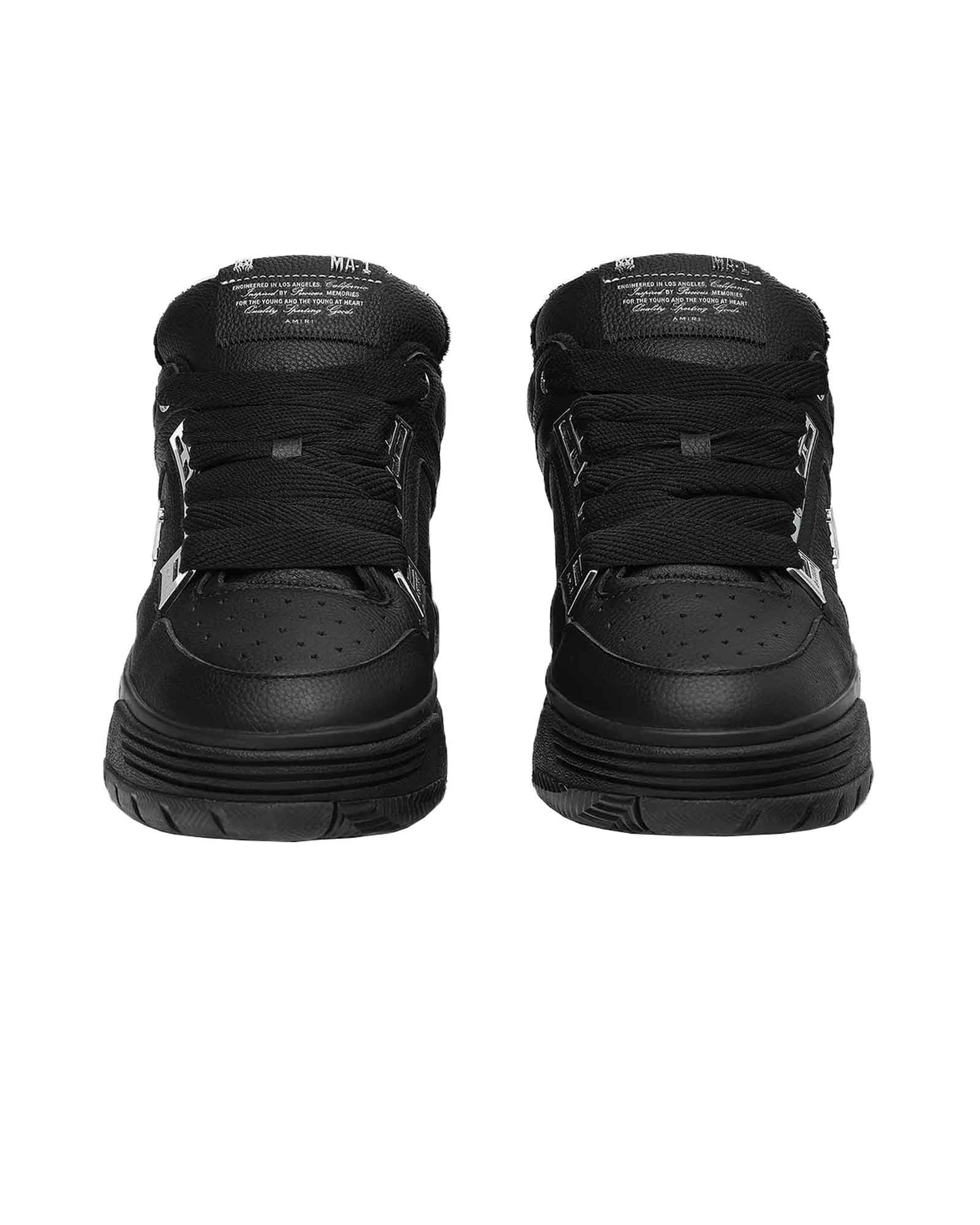 AMIRI・アミリ - ローカットスニーカー METALLIC MA-1 / BLACK