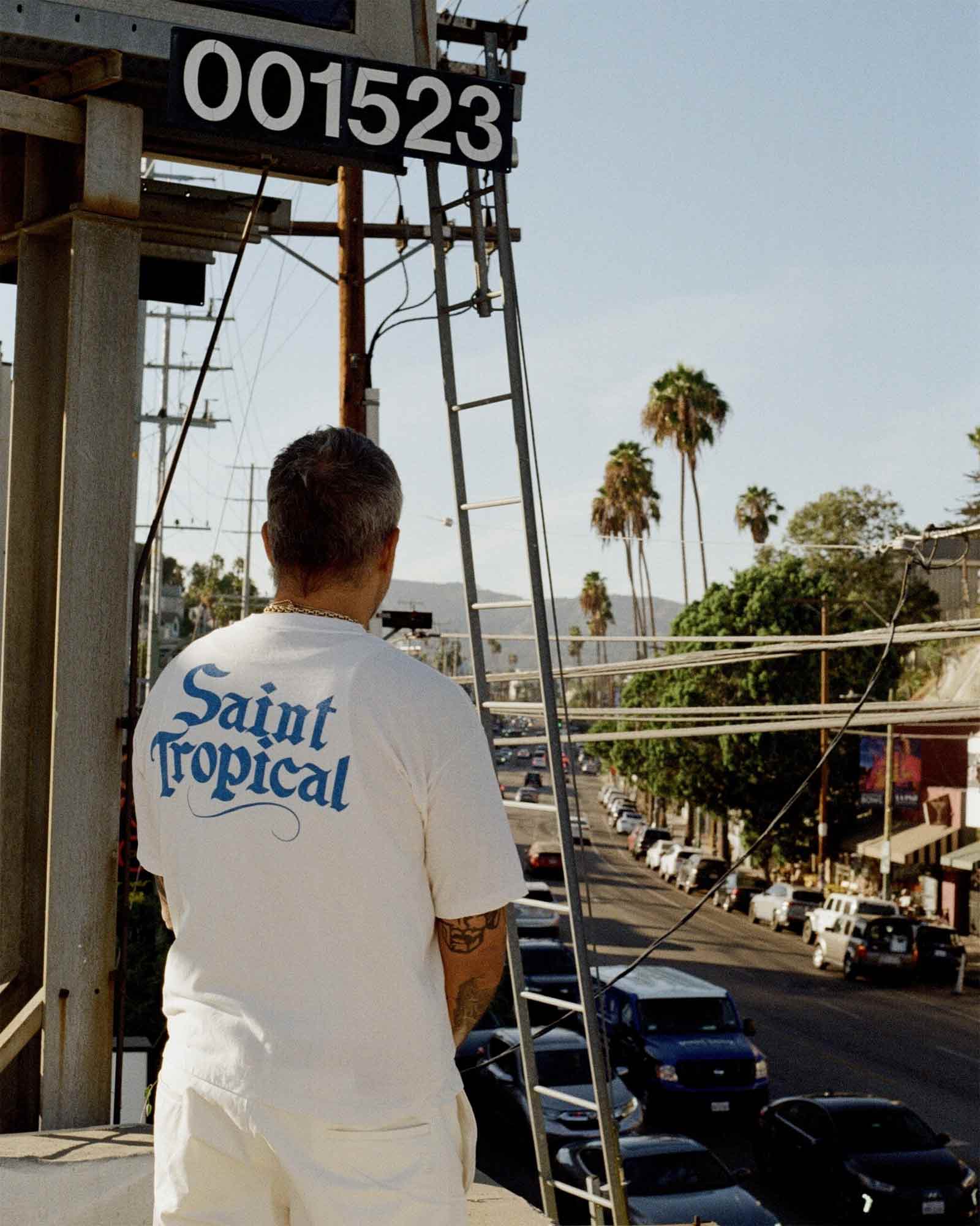 ©SAINT M××××××・セントマイケル - Tシャツ・カットソー TC_SS T-SHIRT/POCKET / WHITE