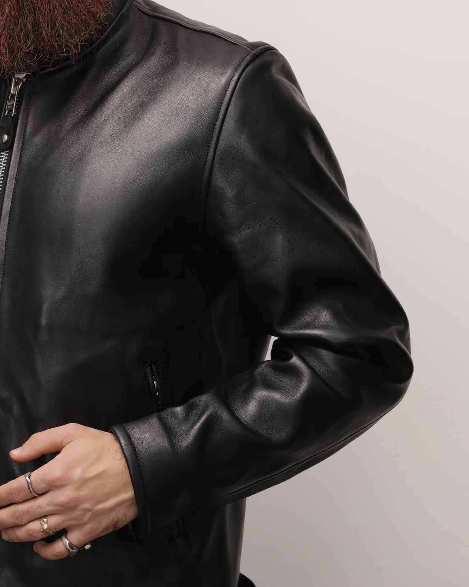 Schott・ショット - レザージャケット 70’S SINGLE RIDERS JACKET / BLACK
