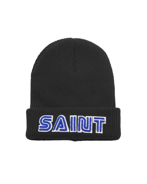 SAINT M×××××× (セントマイケル) AW25 SG_KNIT CAP/SAINT SEGA / BLACK