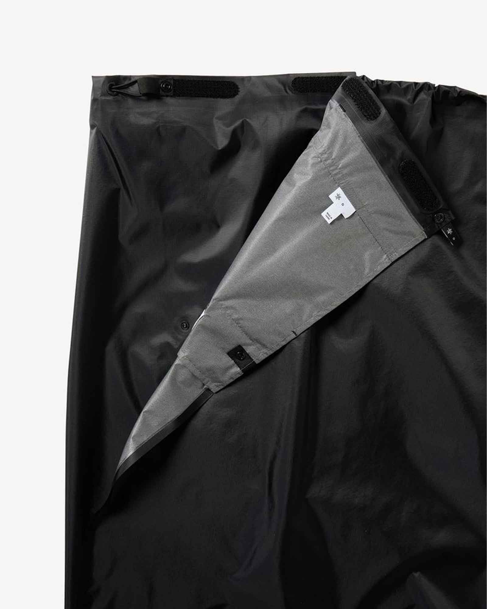 Goldwin 0・ゴールドウイン ゼロ - ウェア 3L RAIN WRAP / BLACK IRON