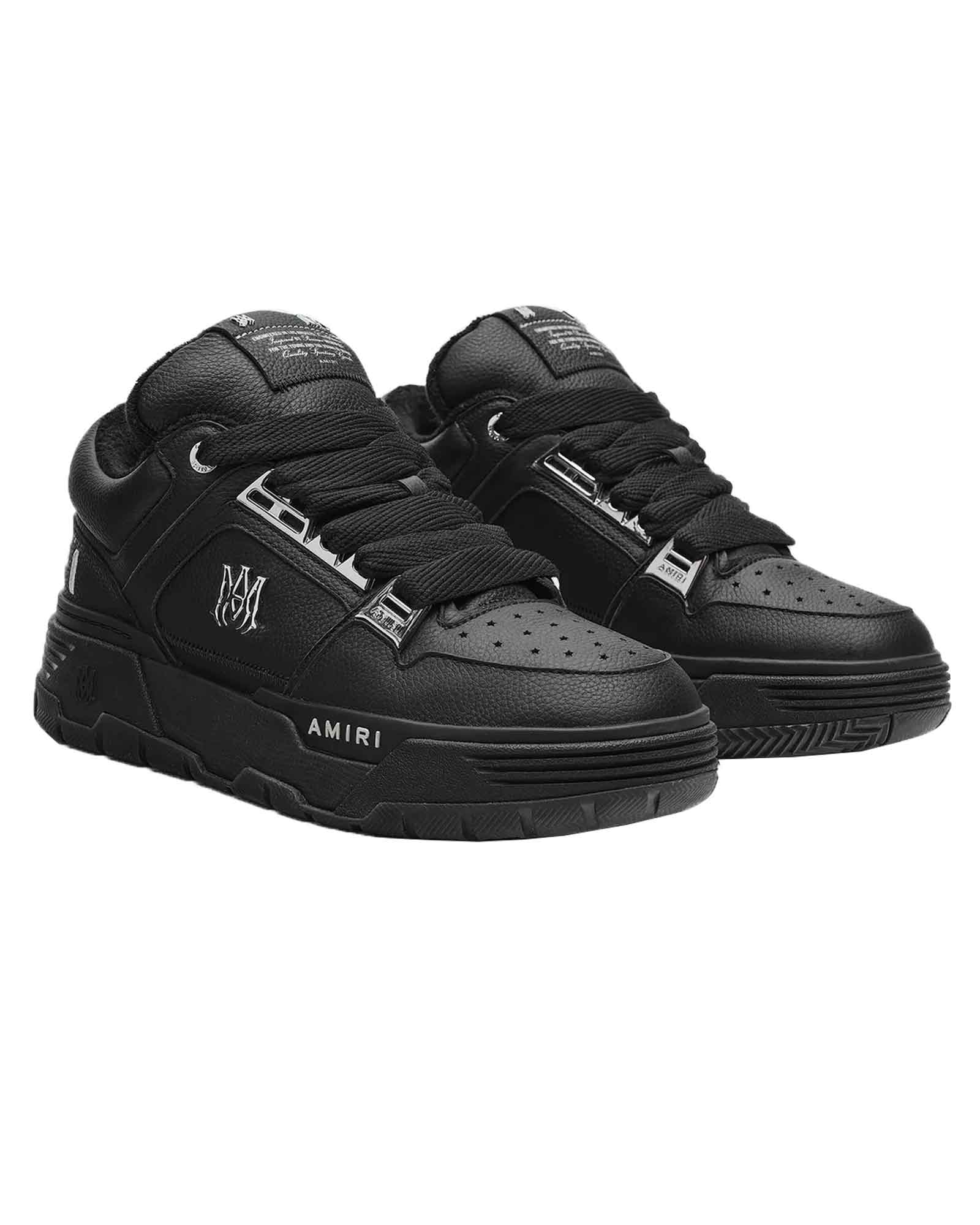 AMIRI・アミリ - ローカットスニーカー METALLIC MA-1 / BLACK