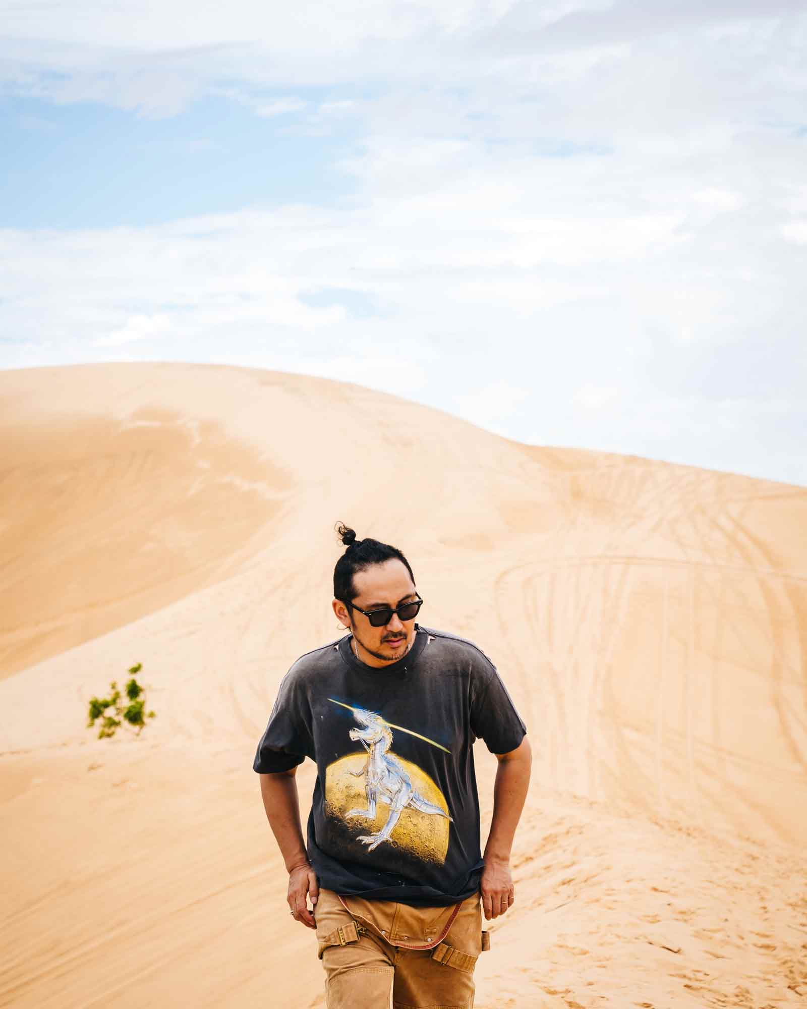 ©SAINT M××××××・セントマイケル - Tシャツ・カットソー SRYM_SS TEE/T-REX / BLACK