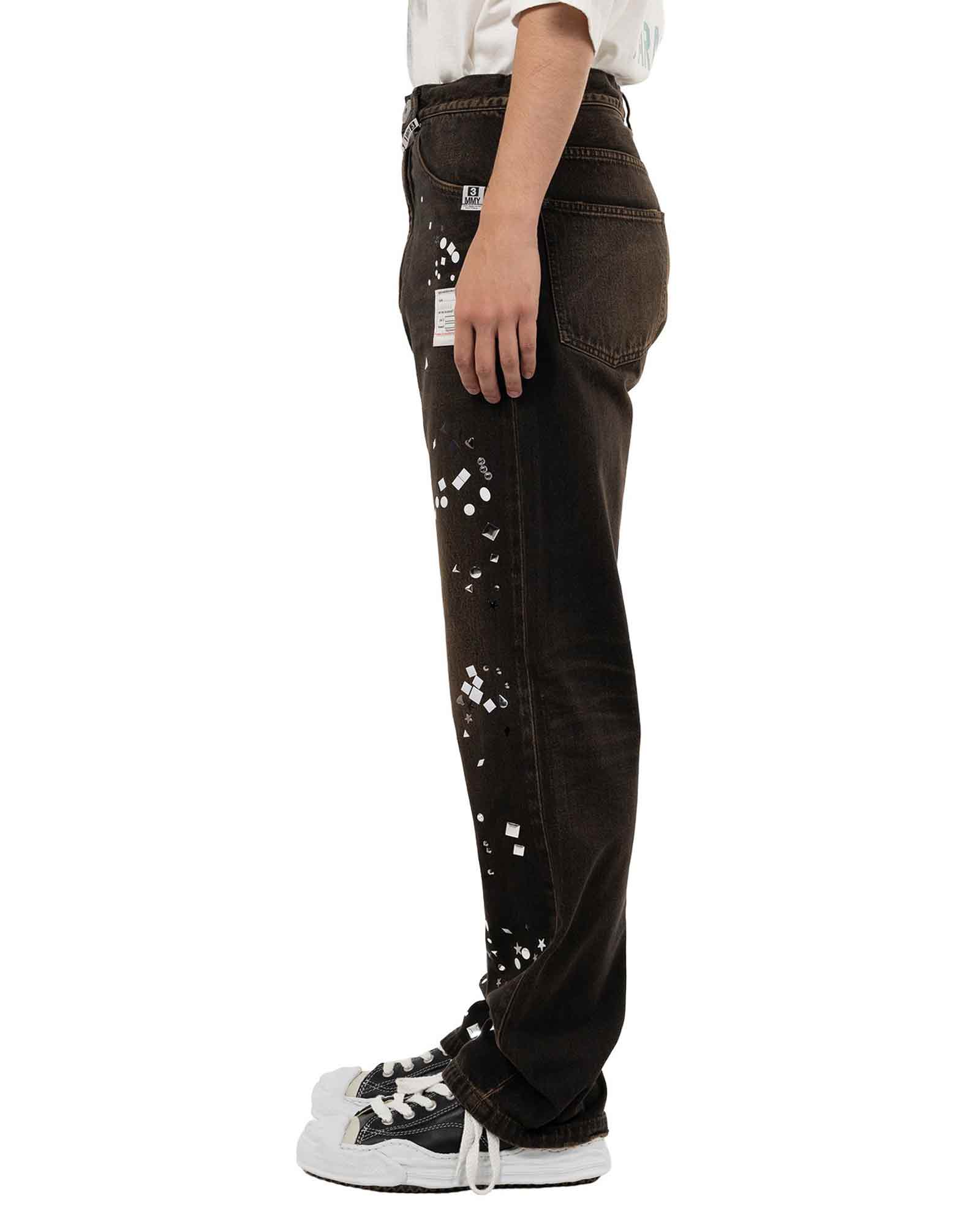 MIHARA YASUHIRO・Yasuhiro Mihara -  EMBELLISHED JEANS / BLACK