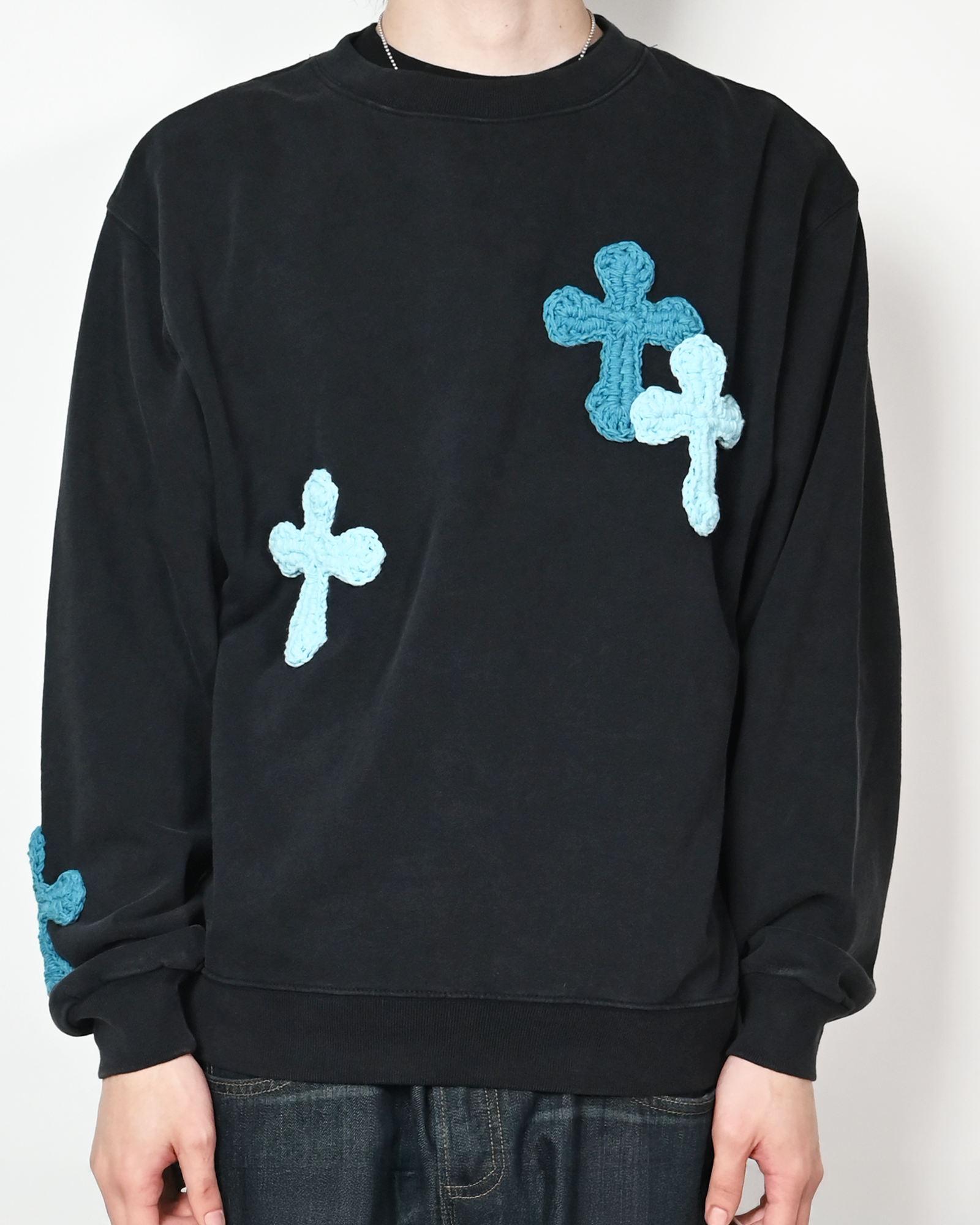 Y.A.R.N. SWEAT-1 (M) / BLACK