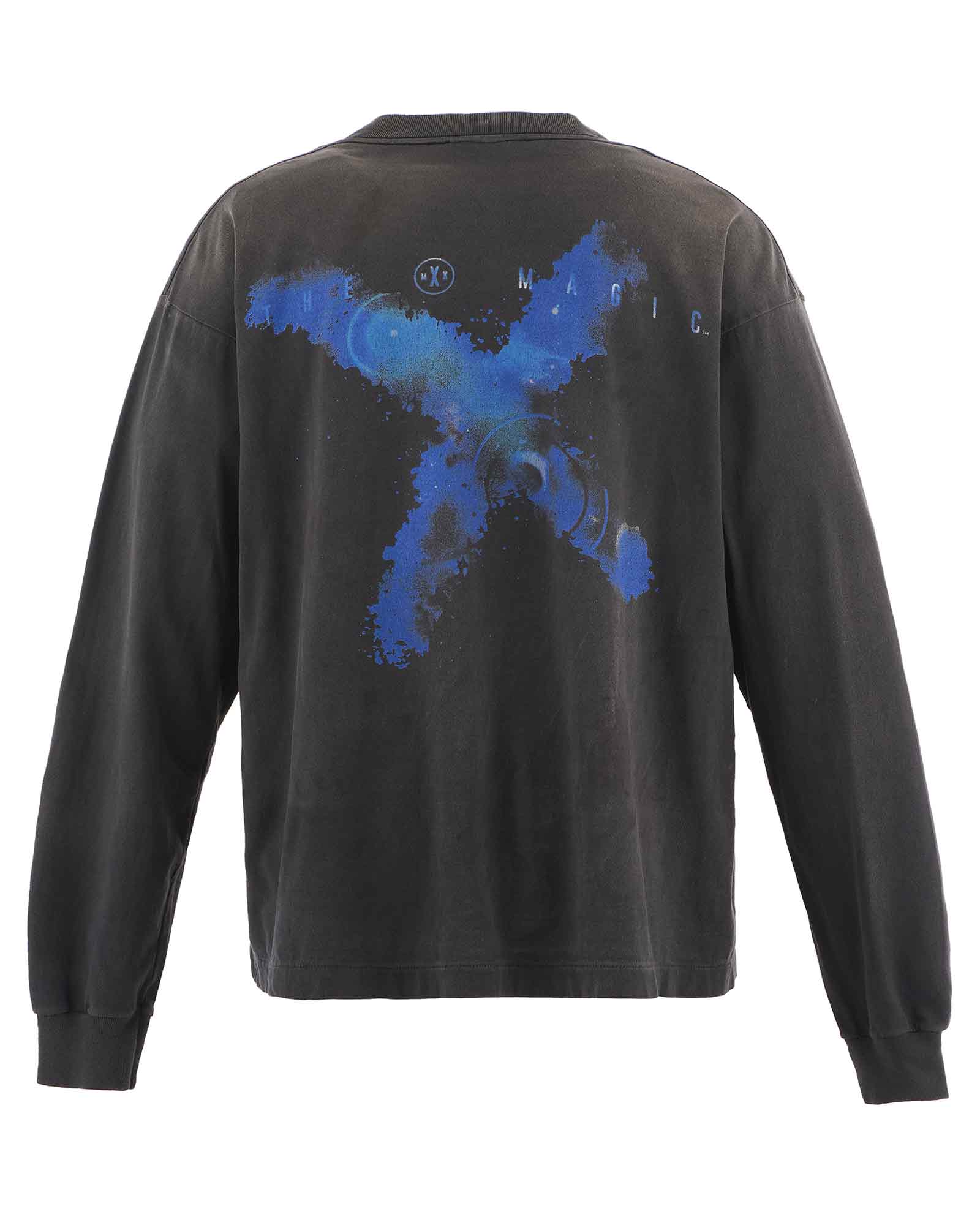©SAINT M××××××・saint michael -  LS TEE/X / BLACK