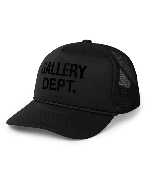GalleryDept　ギャラリーデプト　ATK　コロナツアー　ノースリーブ加工 GALLERY DEPT. (ギャラリー デプト) SS26 GD LOGO TRUCKER / BLACK