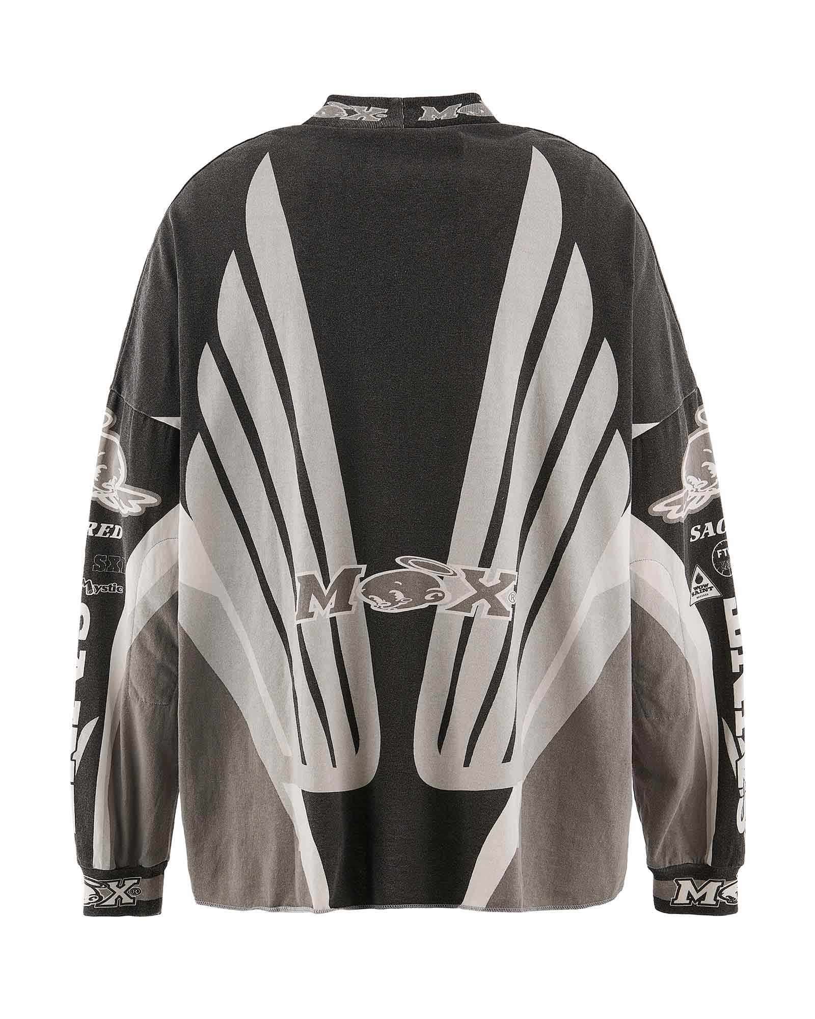 ©SAINT M××××××・セントマイケル - L/S Tシャツ LS T-SHIRT/SAINT MX / BLACK