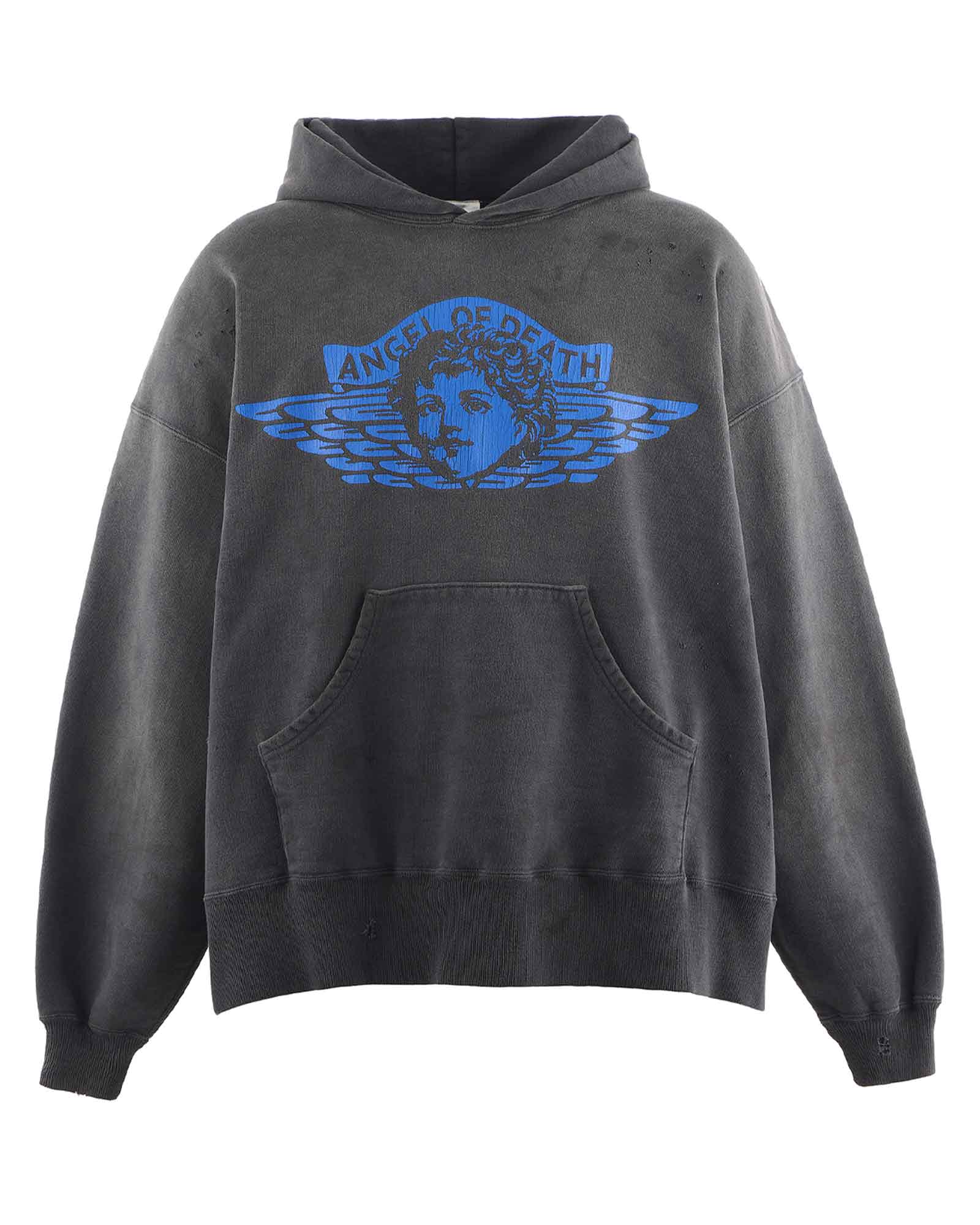 ©SAINT M××××××・セントマイケル - パーカー・フーディ HOODIE/ANGEL / BLACK