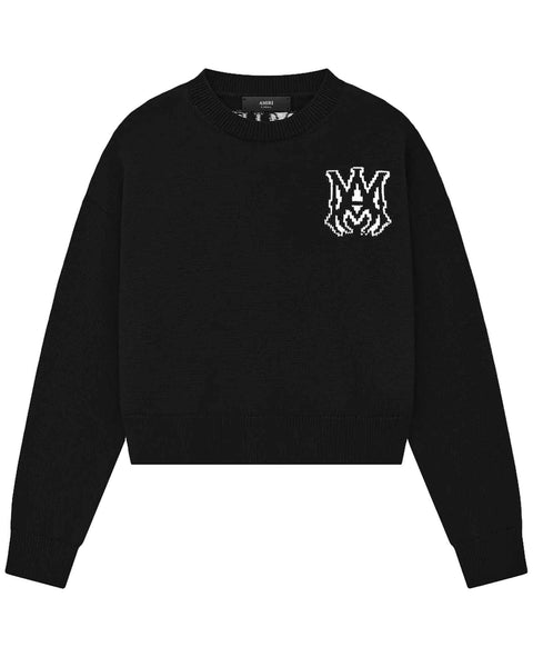 AMIRI (アミリ) SS26 WOMEN'S MA SWEATER / BLACK | Detail