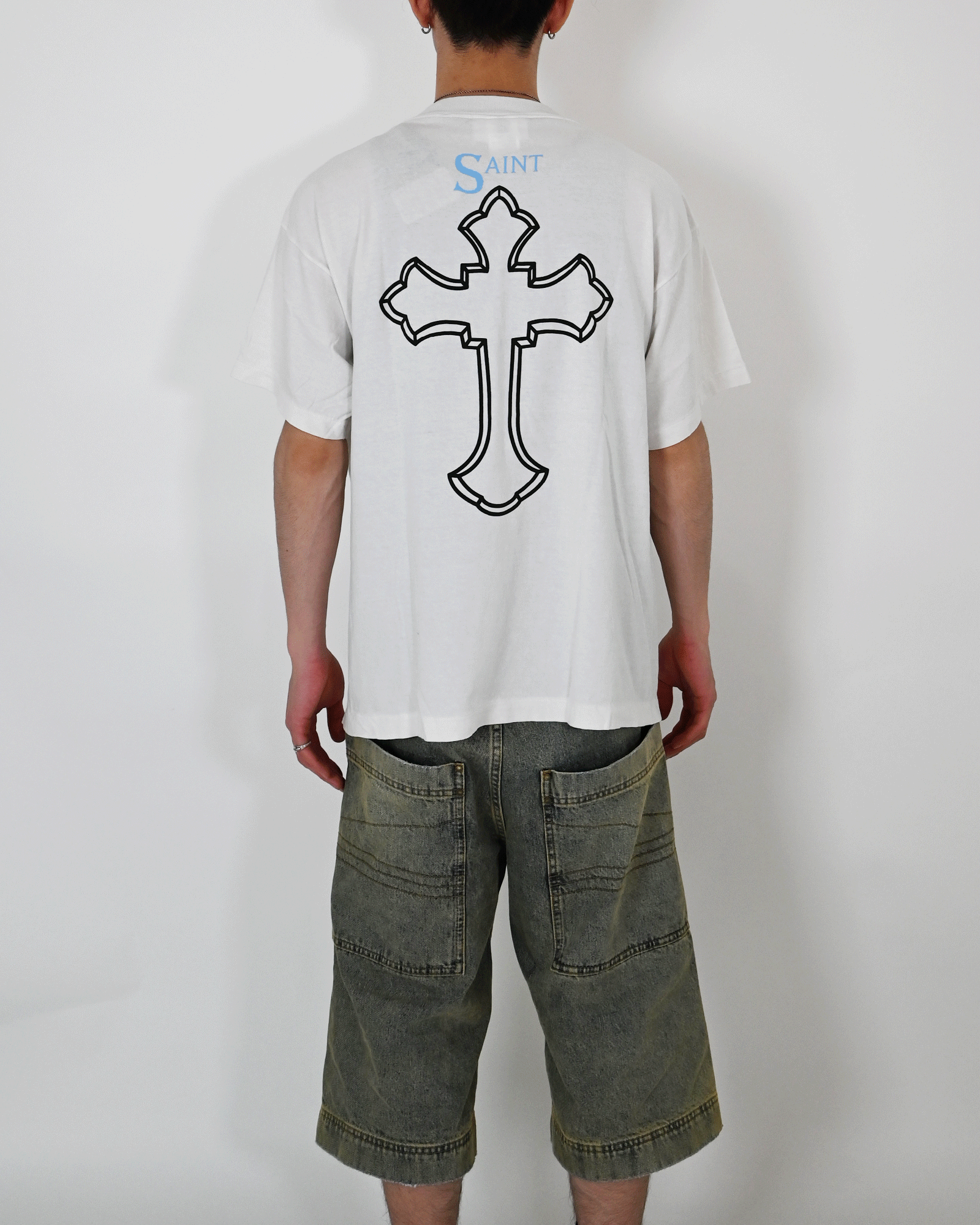 ©SAINT M××××××・セントマイケル - Tシャツ・カットソー 2PC_SS TEE / WHITE