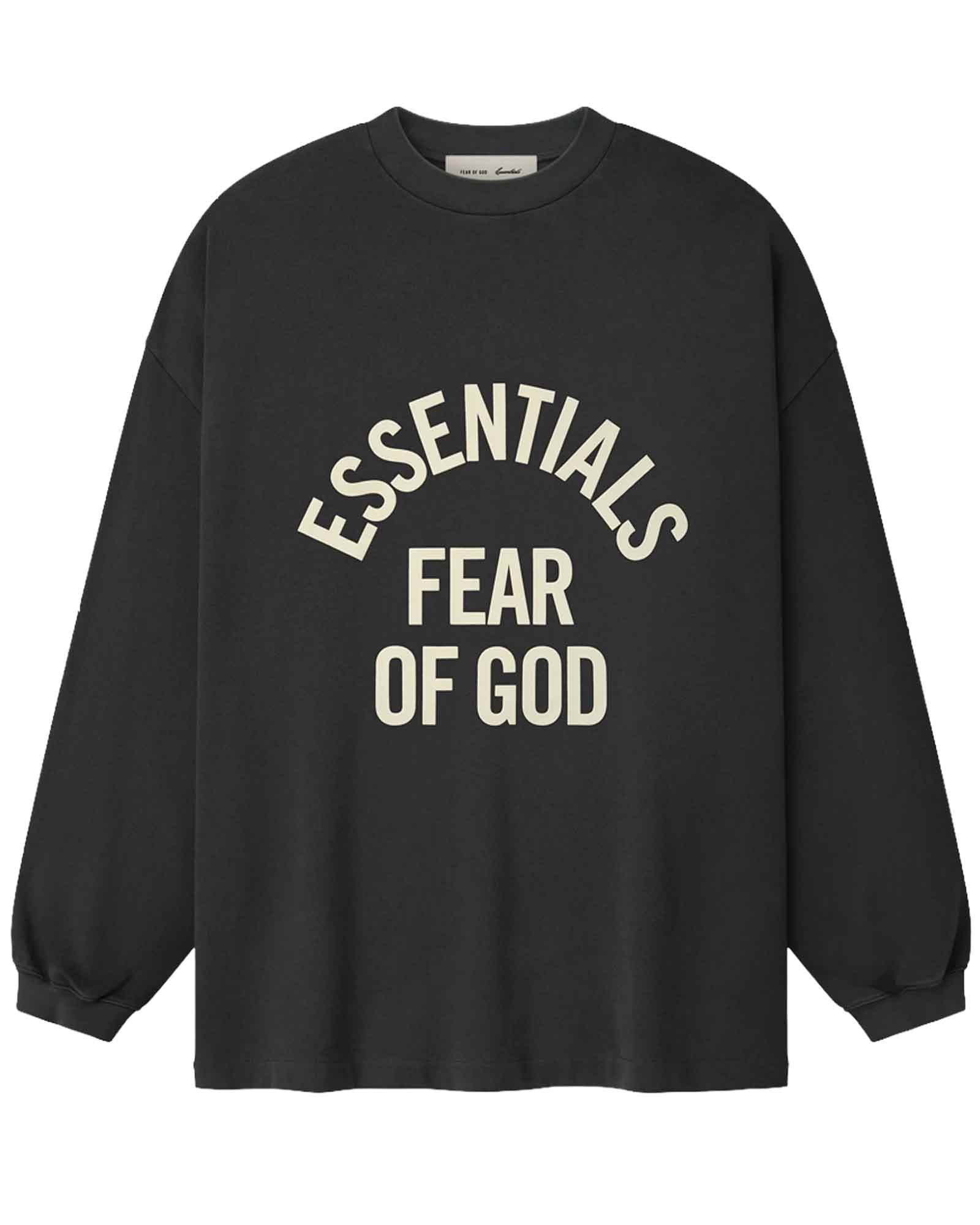 CAMPUS 90'S LONG SLEEVE TEE / FADEDBLACK