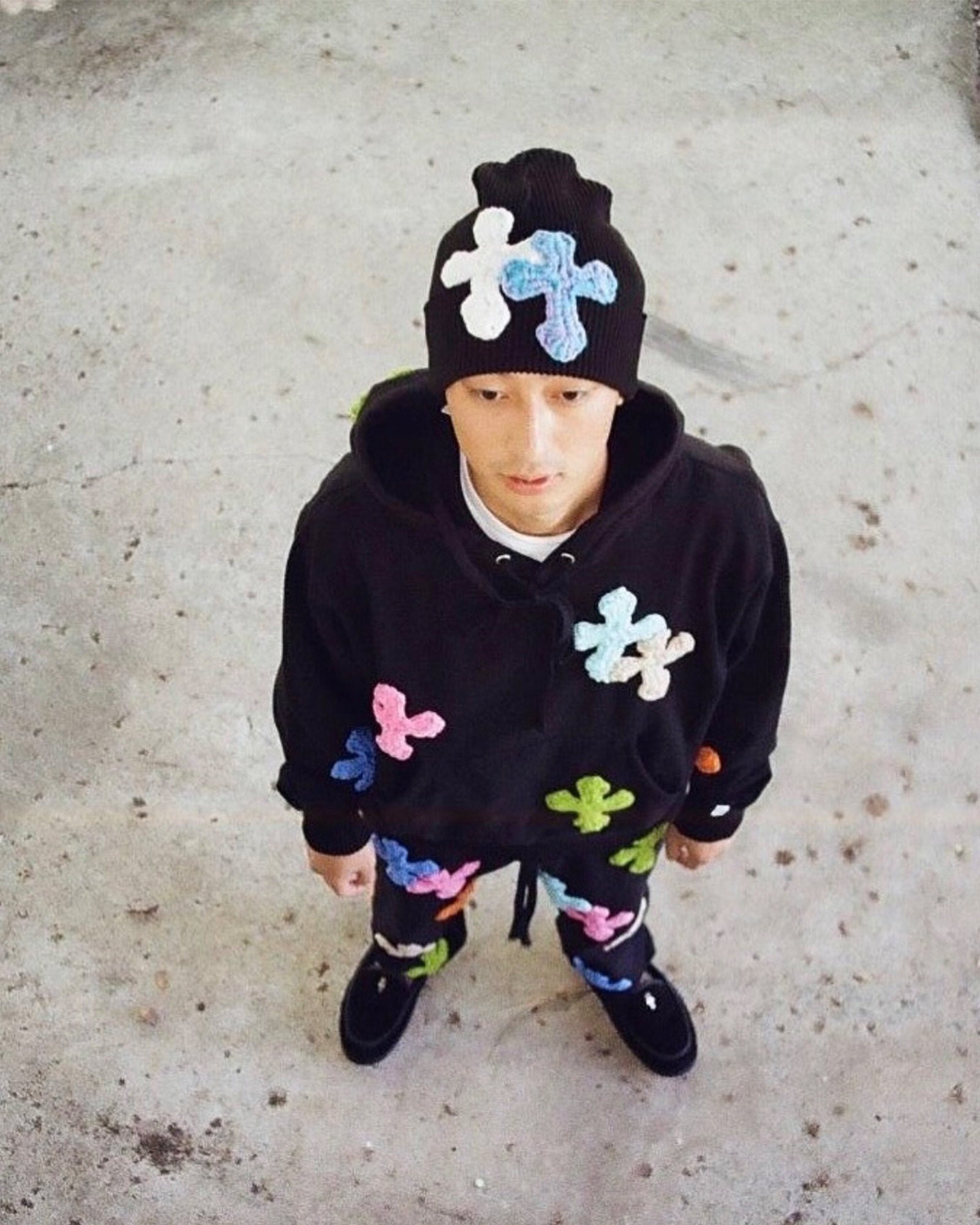 Perfectribs・パーフェクトリブズ - ニットキャップ・ビーニー RIB BEANIE CAP-8 / BLACK