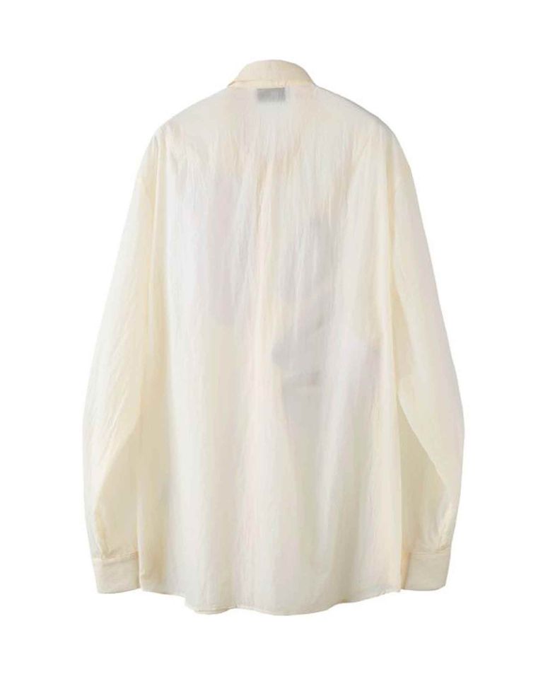 POST ARCHIVE FACTION × 5.0 SHIRT CENTER / IVORY