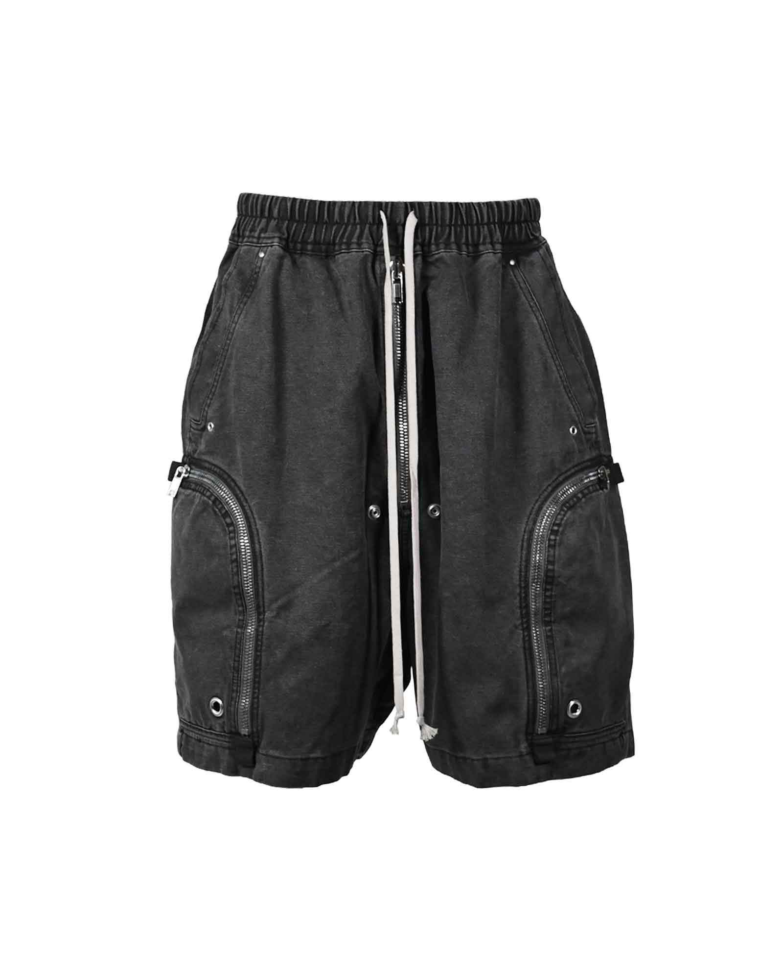 RICK OWENS DRKSHDW・rick owens dark shadow -  BAUHAUS SHORTS / GRAVEL