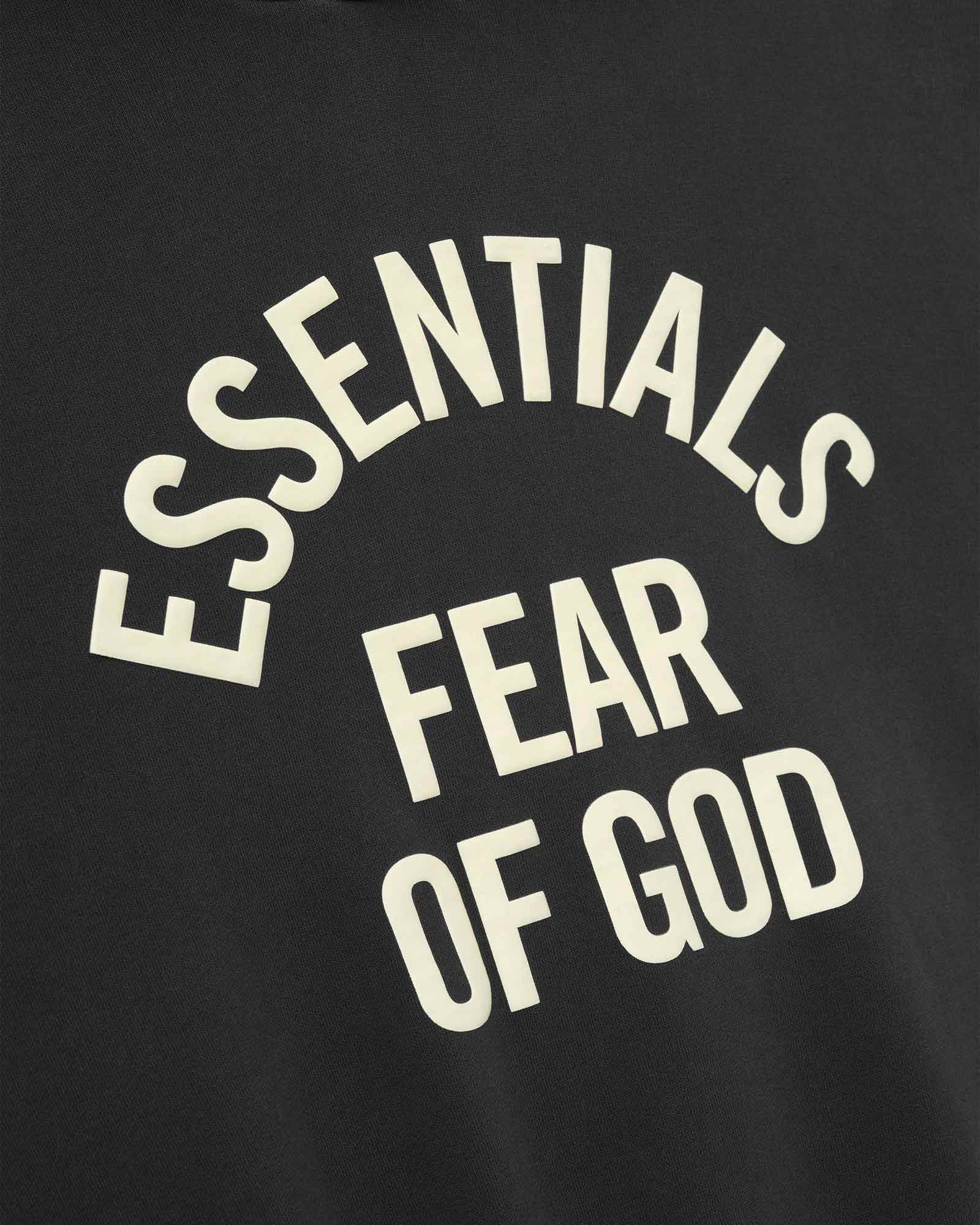 ESSENTIALS KIDS・エッセンシャルズ キッズ - パーカー・フーディ KIDS CAMPUS 90'S HOODIE / FADED BLACK