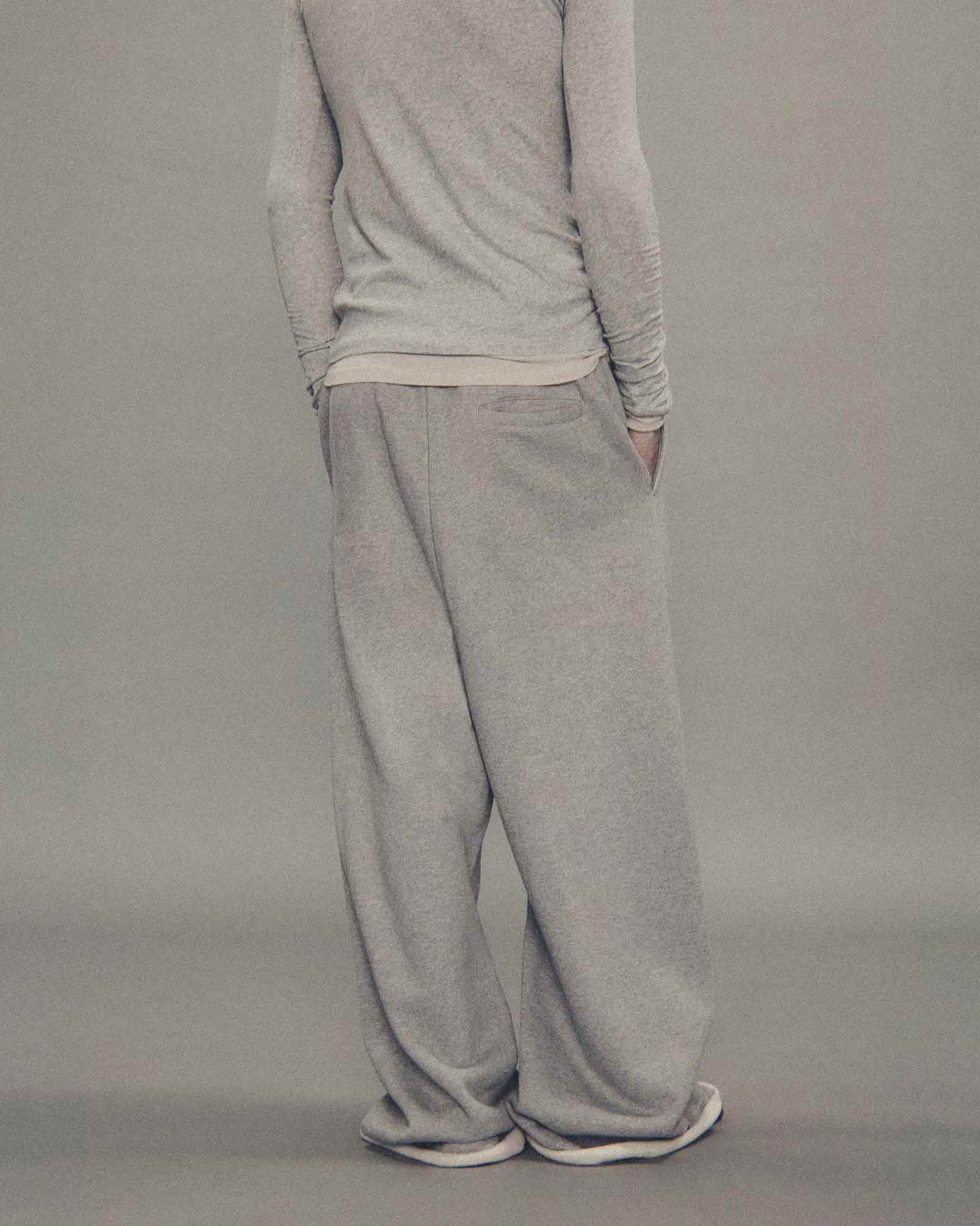 Entire studios・エンタイアスタジオ - スウェットパンツ FULL SWEATPANT / GREY MARLE