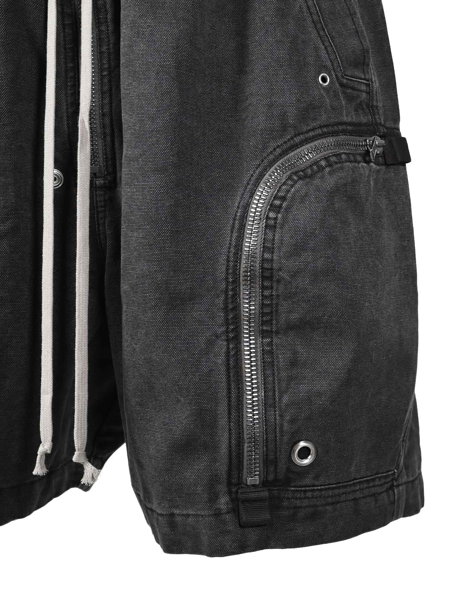 RICK OWENS DRKSHDW・rick owens dark shadow -  BAUHAUS SHORTS / GRAVEL