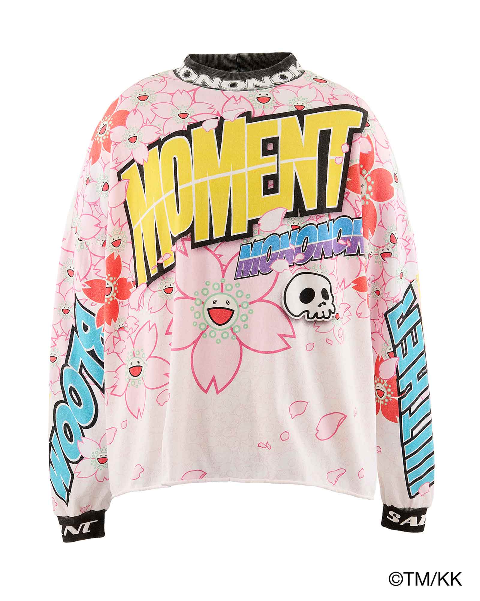 LS T-SHIRT WIDE / SAKURA/WHITE