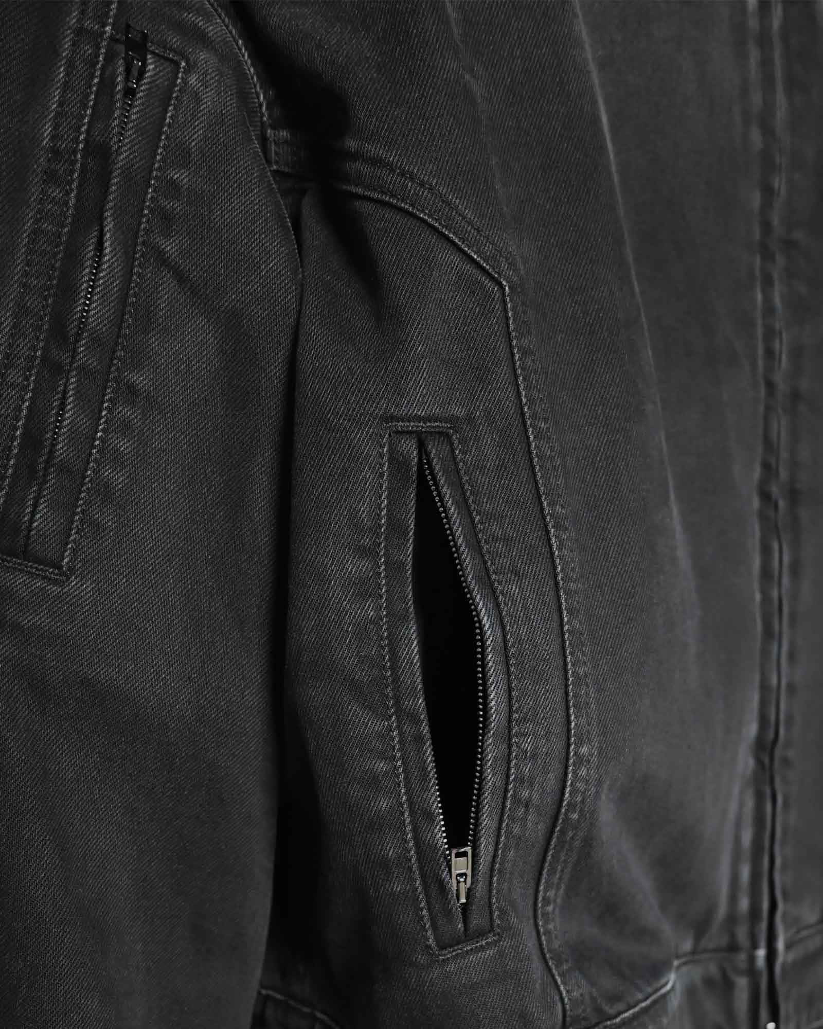 VETEMENTS・Vetements -  RACING DENIM JACKET / VINTAGE BLACK