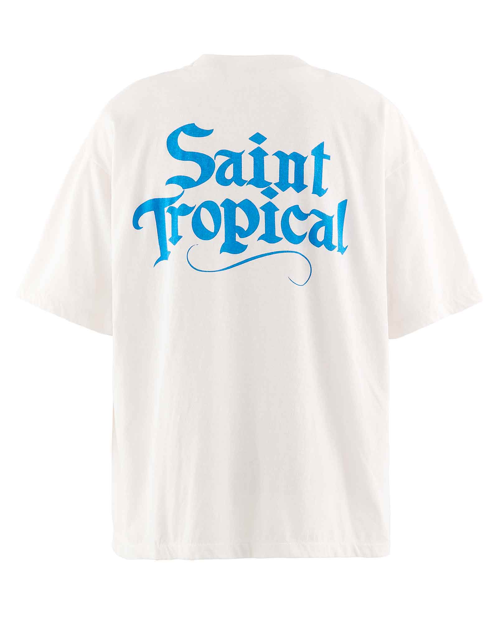 ©SAINT M××××××・セントマイケル - Tシャツ・カットソー TC_SS T-SHIRT/POCKET / WHITE