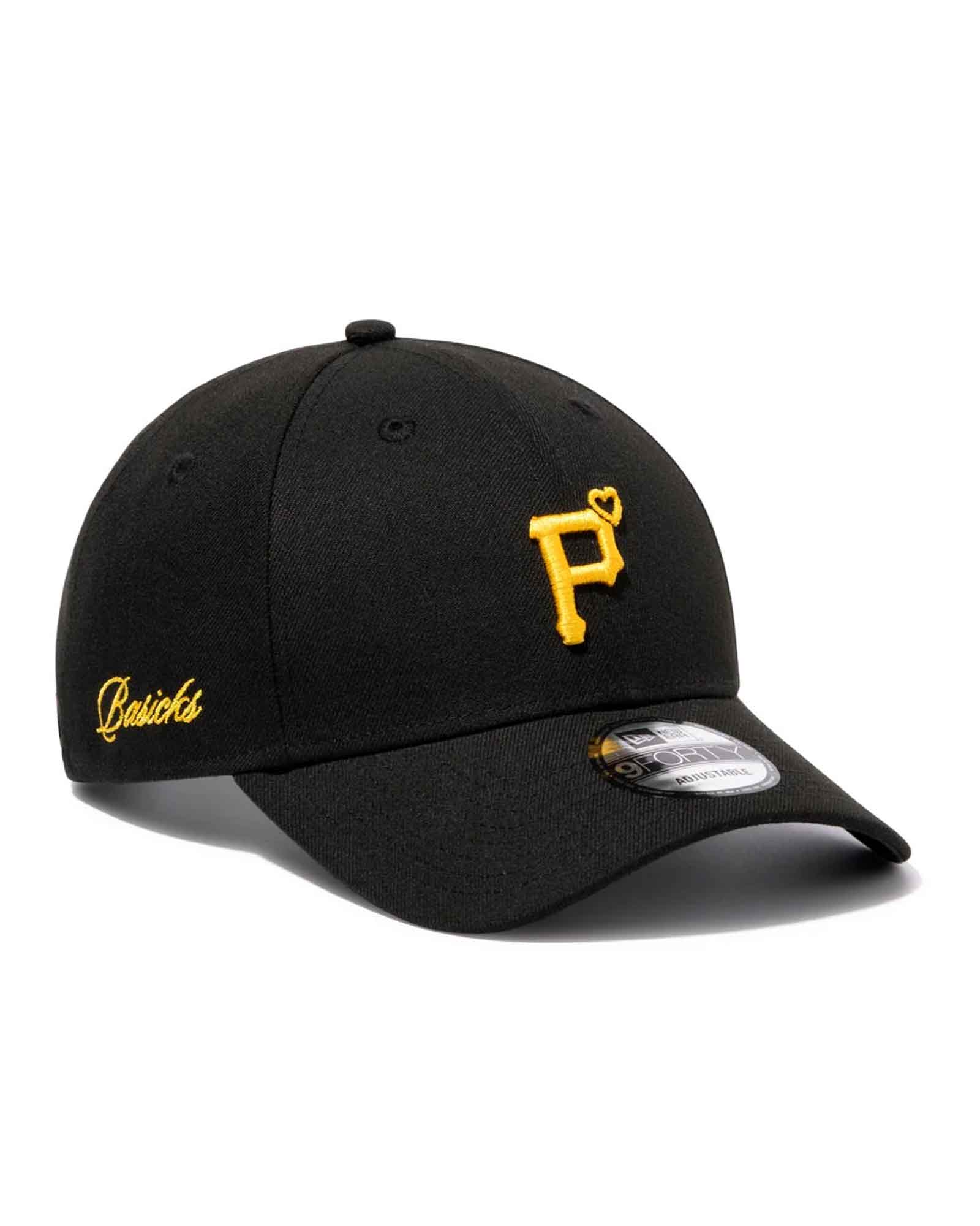 BASICKS・basics -  9FORTY TM PITTSBURGH PIRATES CAP / BLACK×YELLOW