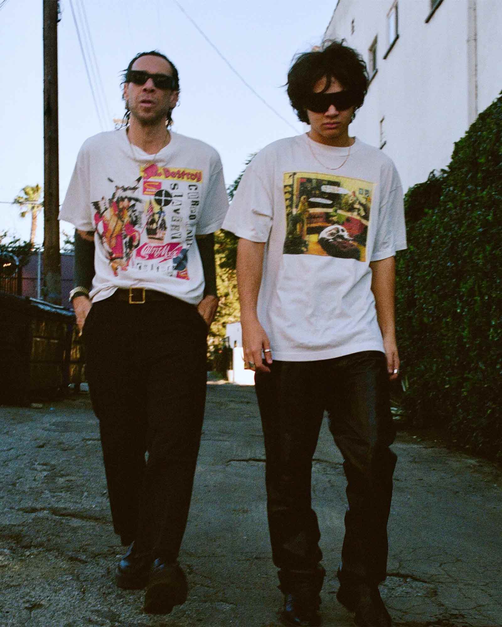 ©SAINT M××××××・セントマイケル - Tシャツ・カットソー JR_SS T-SHIRT/JAMIE REID / WHITE