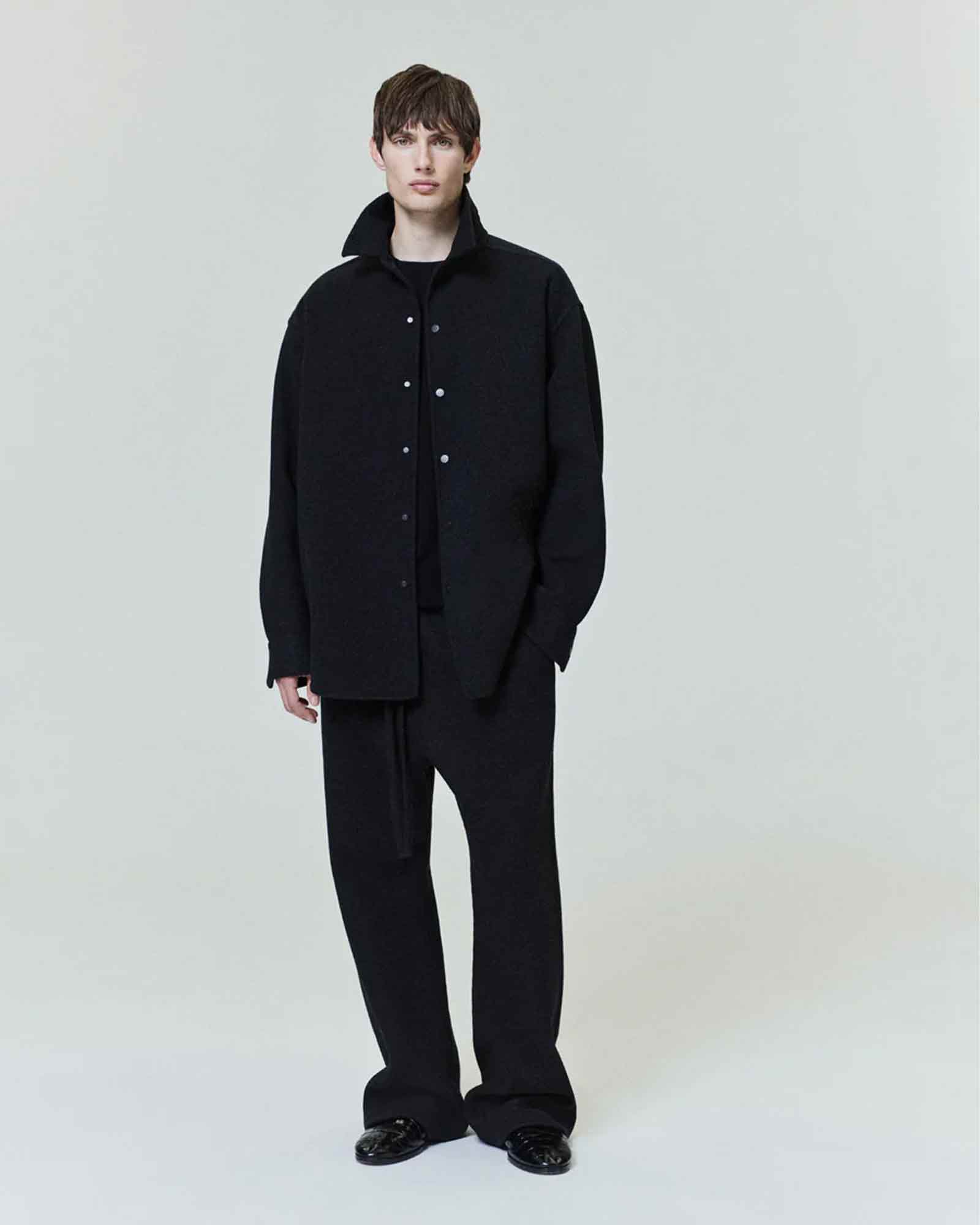 FEAR OF GOD・フィア オブ ゴット - シャツ OVERSHIRT / CHARCOAL