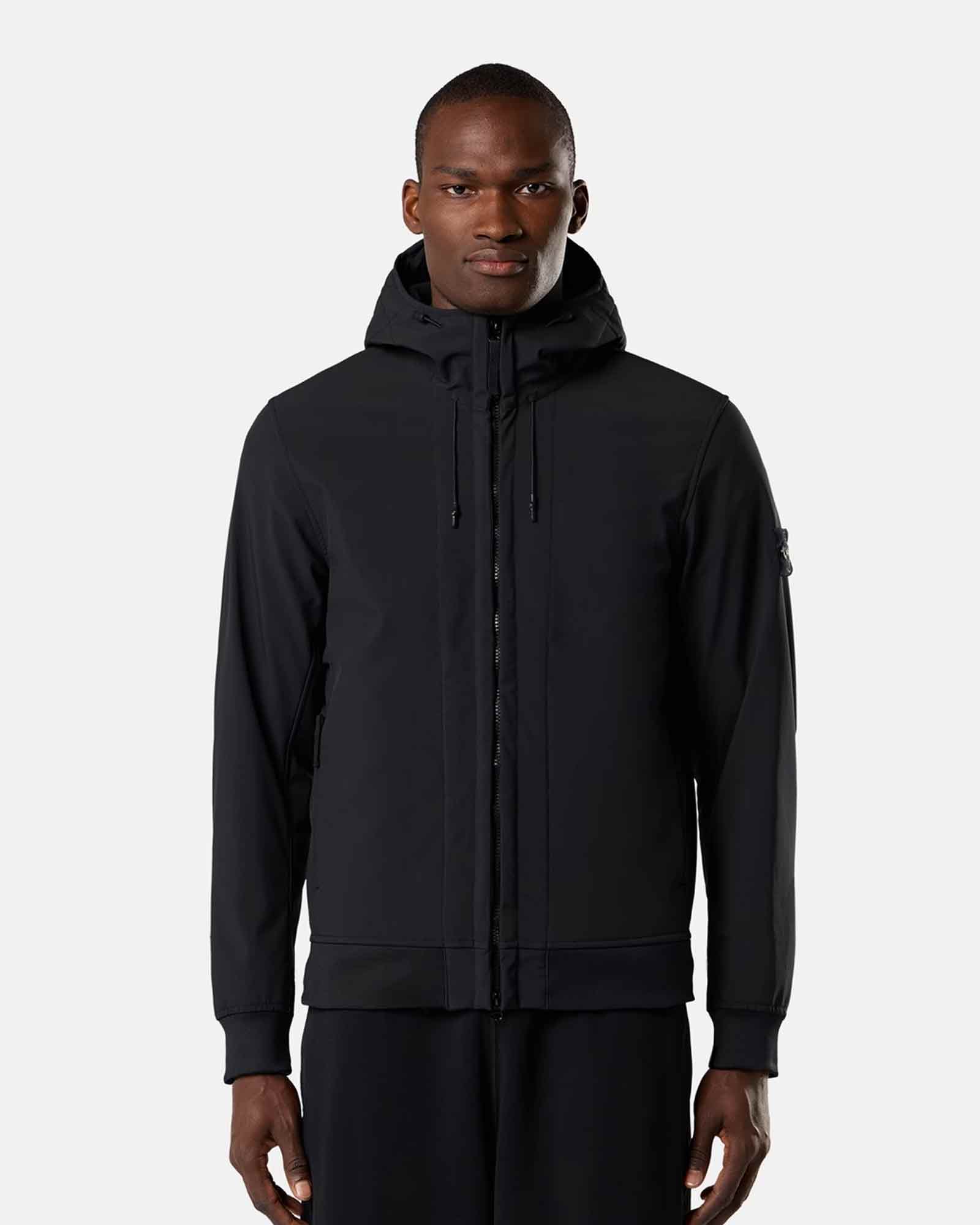 STONE ISLAND・stone island -  BIKER JACKET 26AW-100004 / BLACK