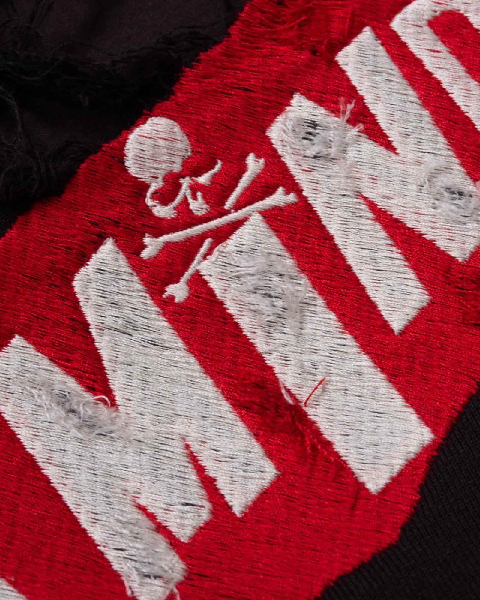 mastermind・マスターマインド - パーカー・フーディ DISTRESSED HOODIE / BLACK