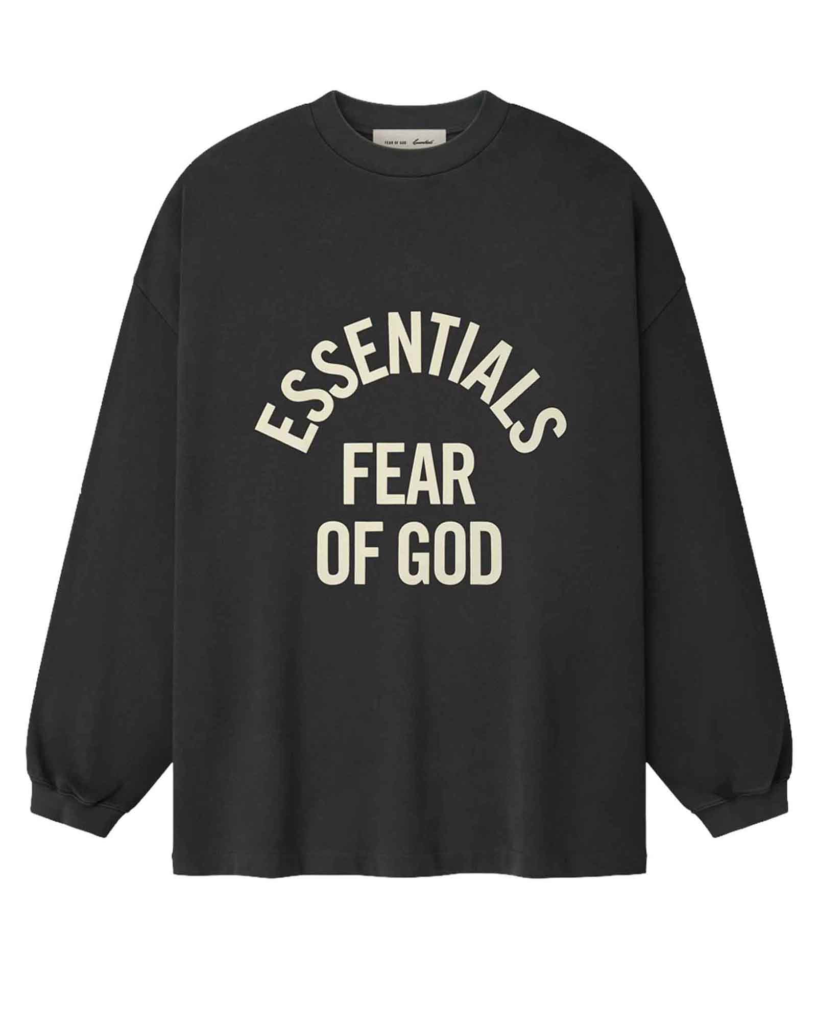 WOMEN'S CAMPUS 90'S CROPPED RAGLAN CREWNECK / FADED BLACK