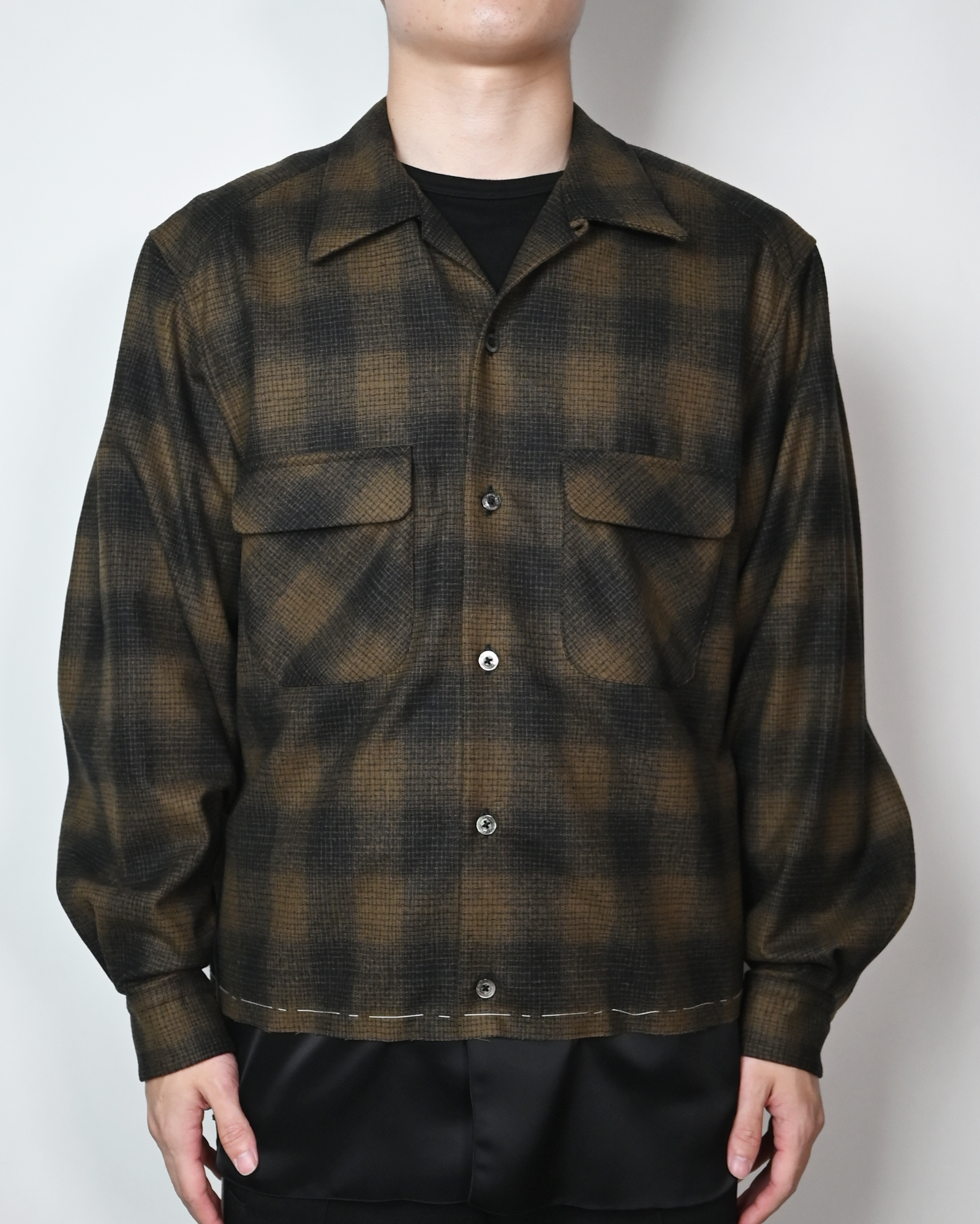 PENDELTON・ペンドルトン -  PENDELTON DAIRIKU OPEN COLLAR SHDLIVE / CHECK